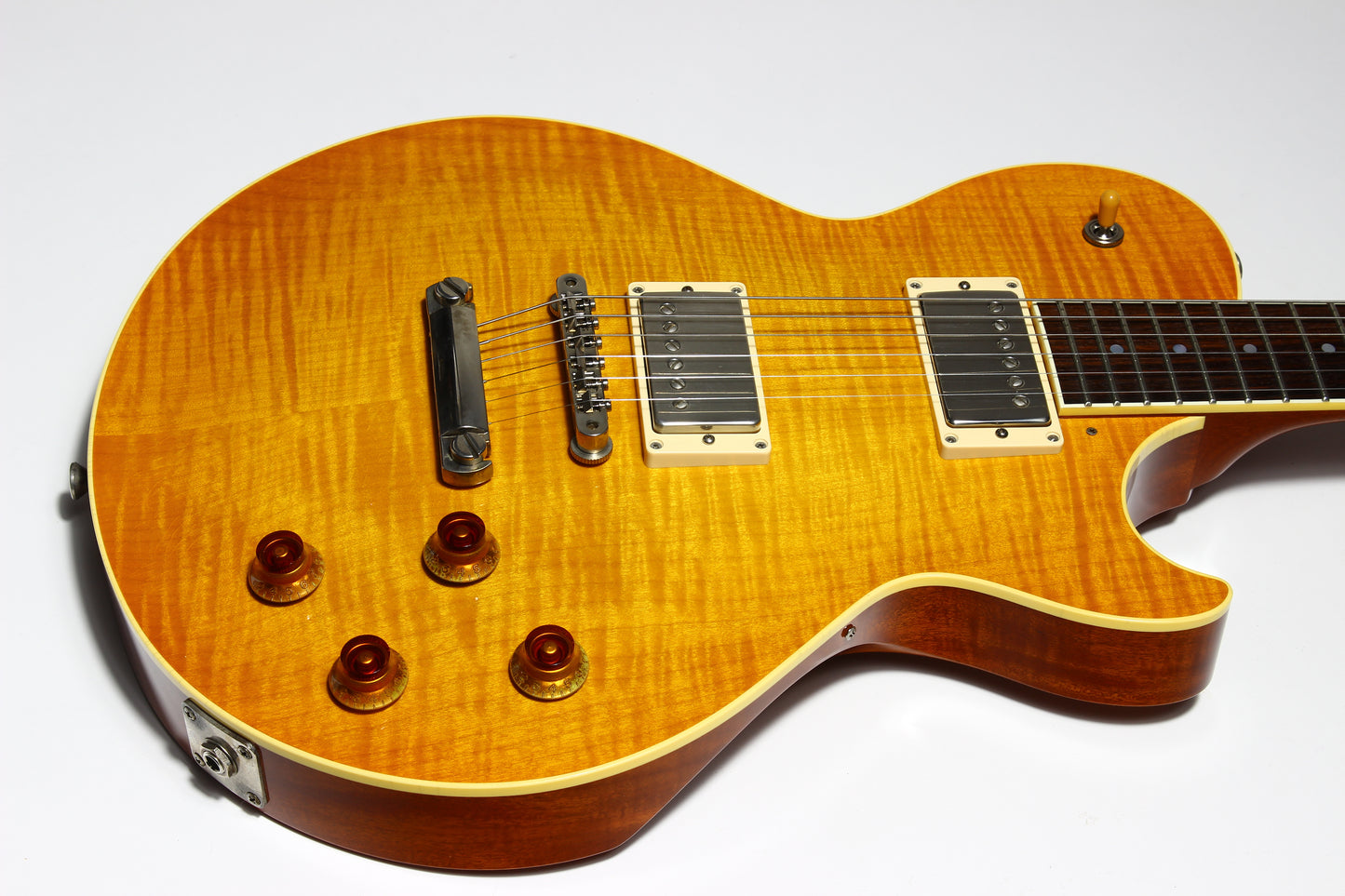 2018 Collings City Limits AGED CL Lemon Burst -- Throbaks ER Custom MXV, Sunburst, Ameritage Case
