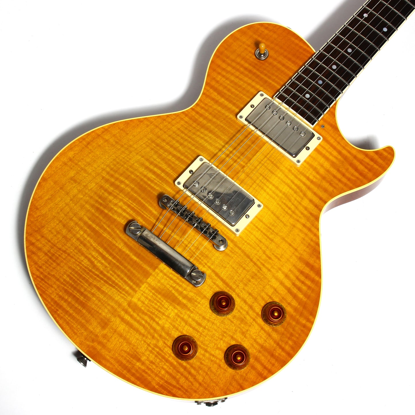 2018 Collings City Limits AGED CL Lemon Burst -- Throbaks ER Custom MXV, Sunburst, Ameritage Case