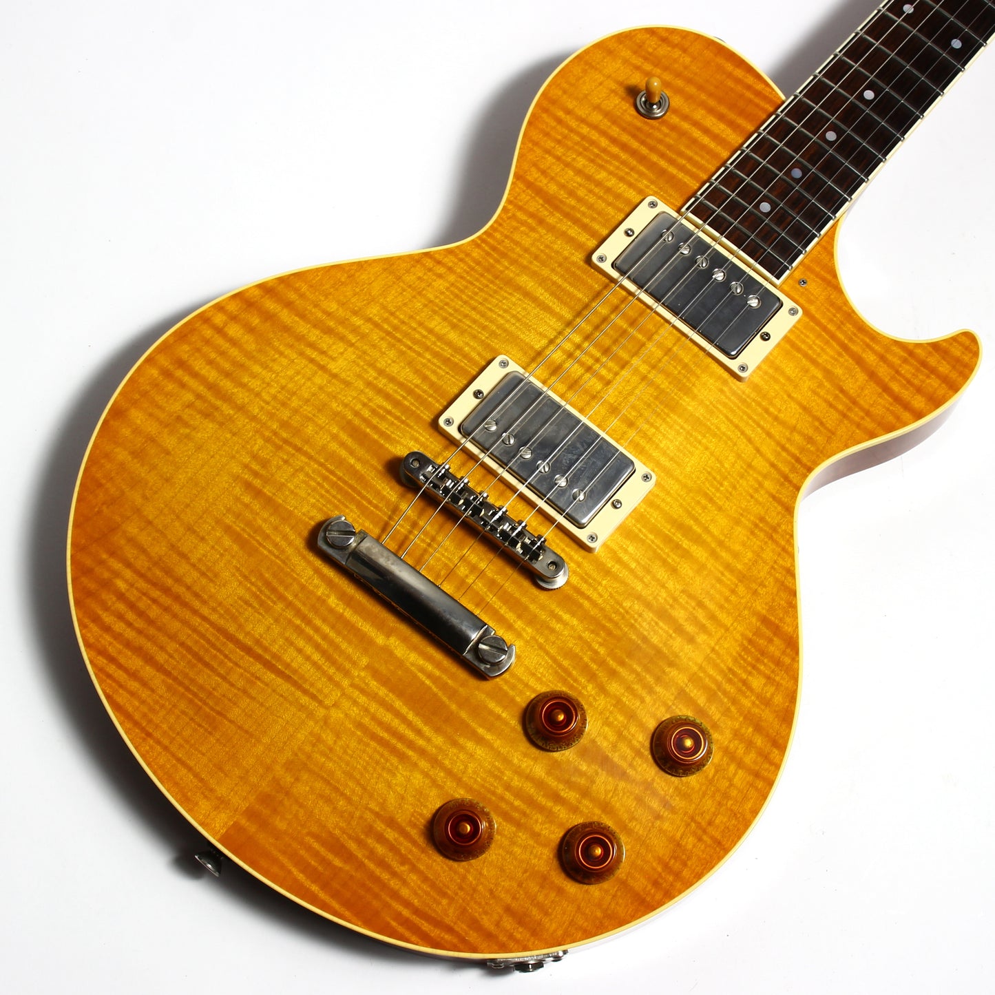 2018 Collings City Limits AGED CL Lemon Burst -- Throbaks ER Custom MXV, Sunburst, Ameritage Case
