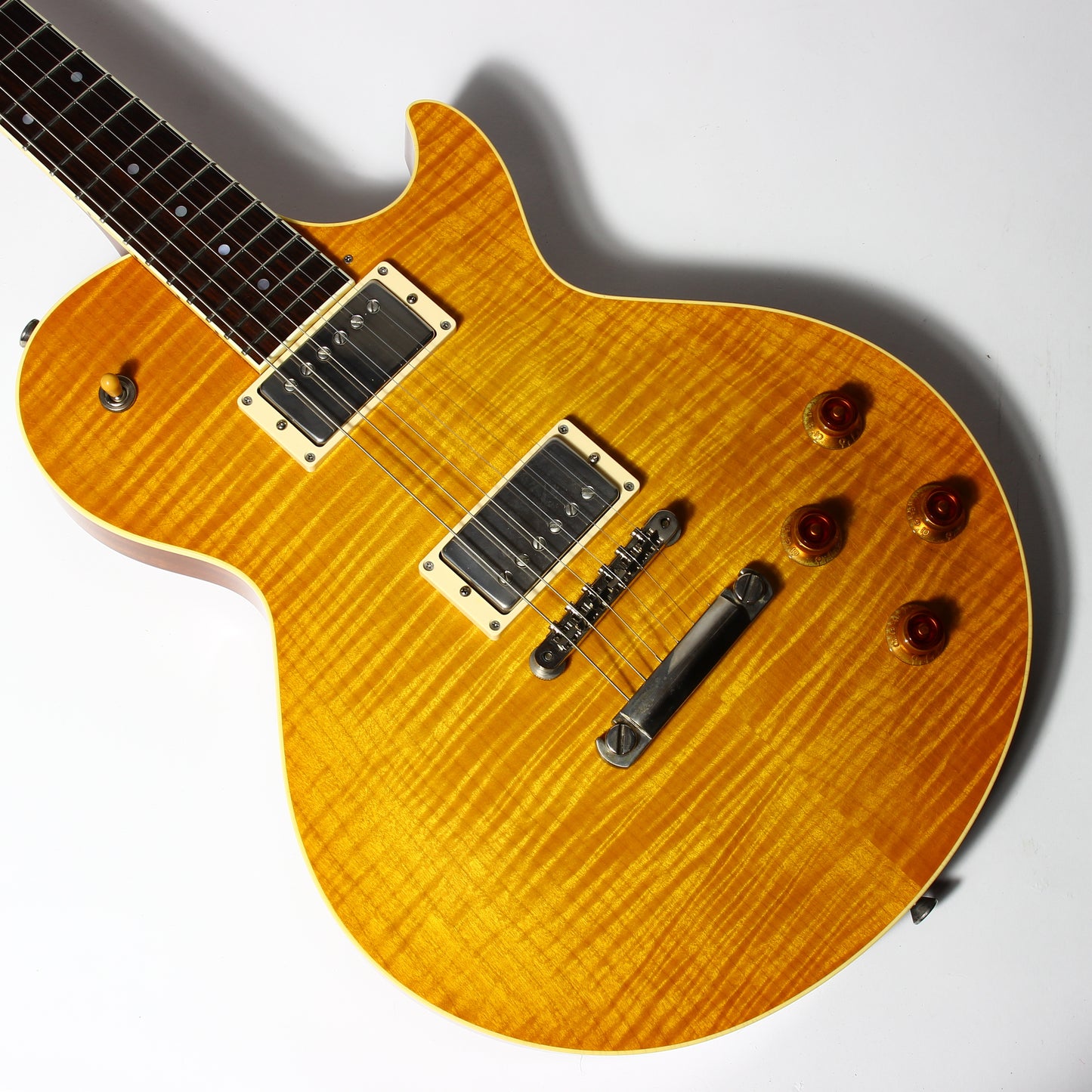 2018 Collings City Limits AGED CL Lemon Burst -- Throbaks ER Custom MXV, Sunburst, Ameritage Case