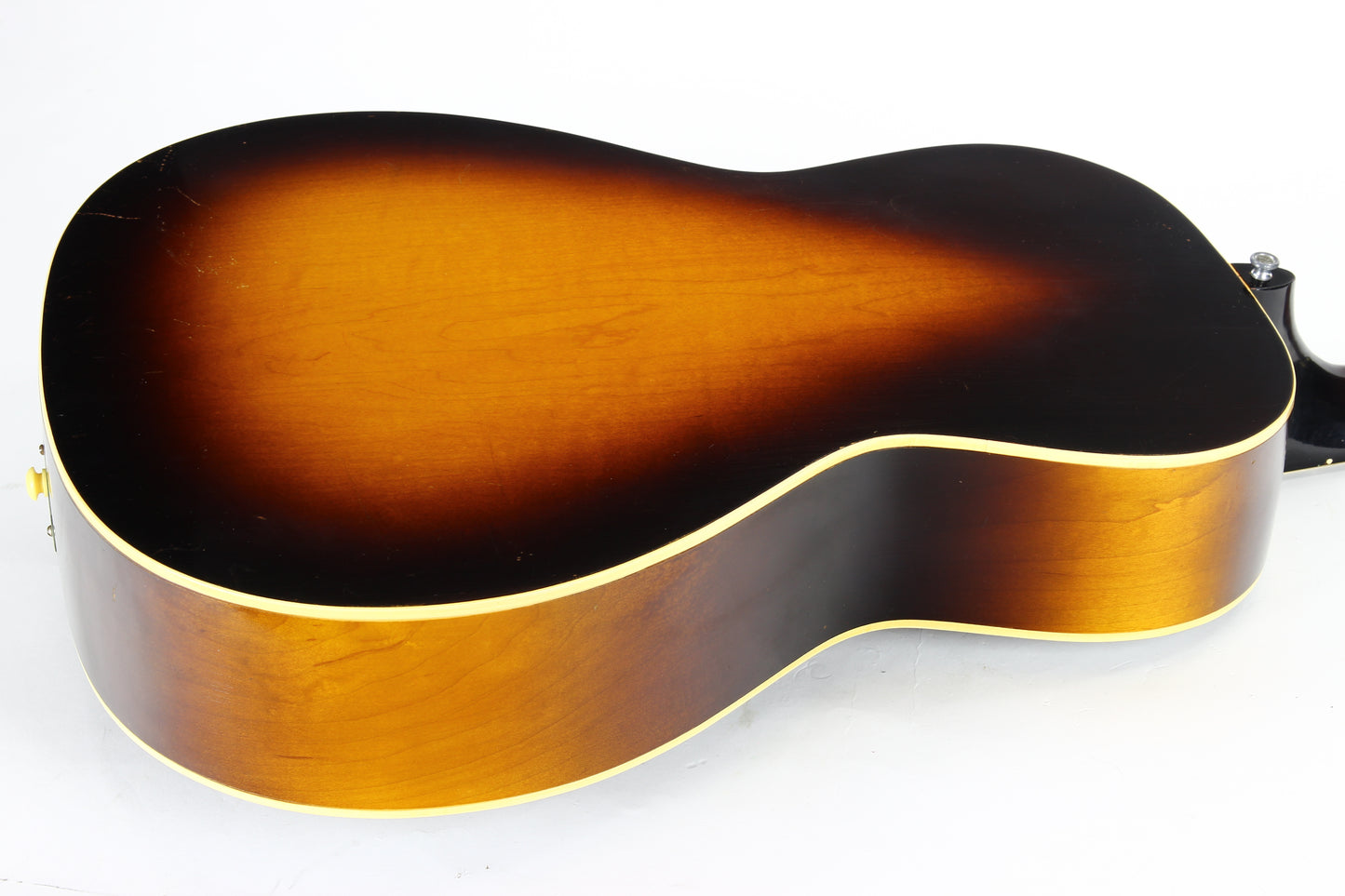 1937 Gibson L-37 Sunburst Maple Flatback - Pearl Logo, Bound Pickguard!