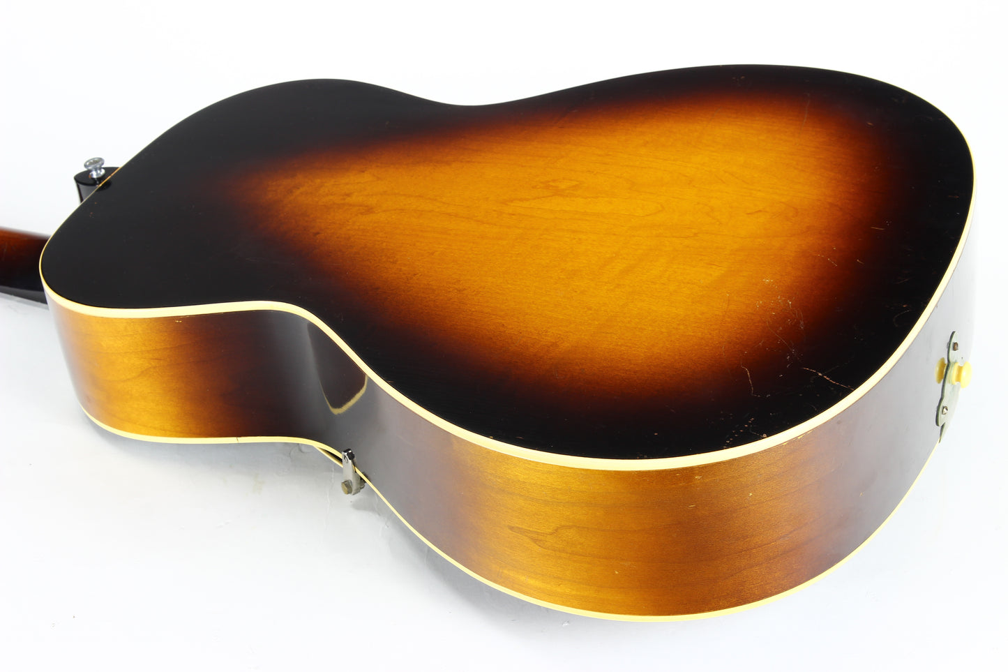 1937 Gibson L-37 Sunburst Maple Flatback - Pearl Logo, Bound Pickguard!