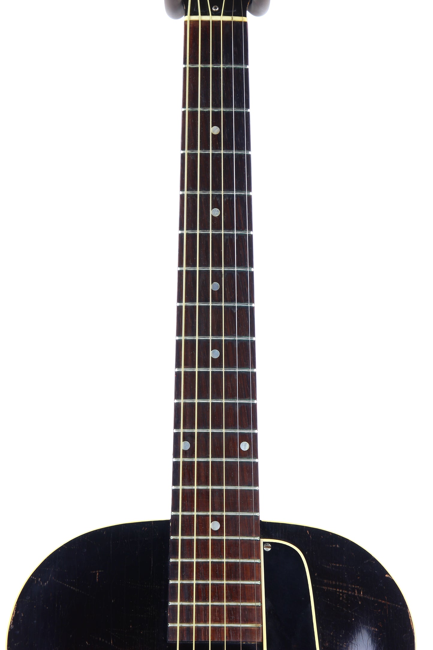 1937 Gibson L-37 Sunburst Maple Flatback - Pearl Logo, Bound Pickguard!