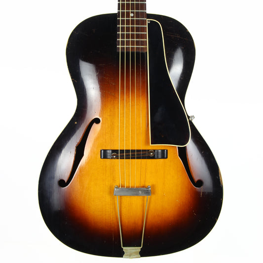 1937 Gibson L-37 Sunburst Maple Flatback - Pearl Logo, Bound Pickguard!