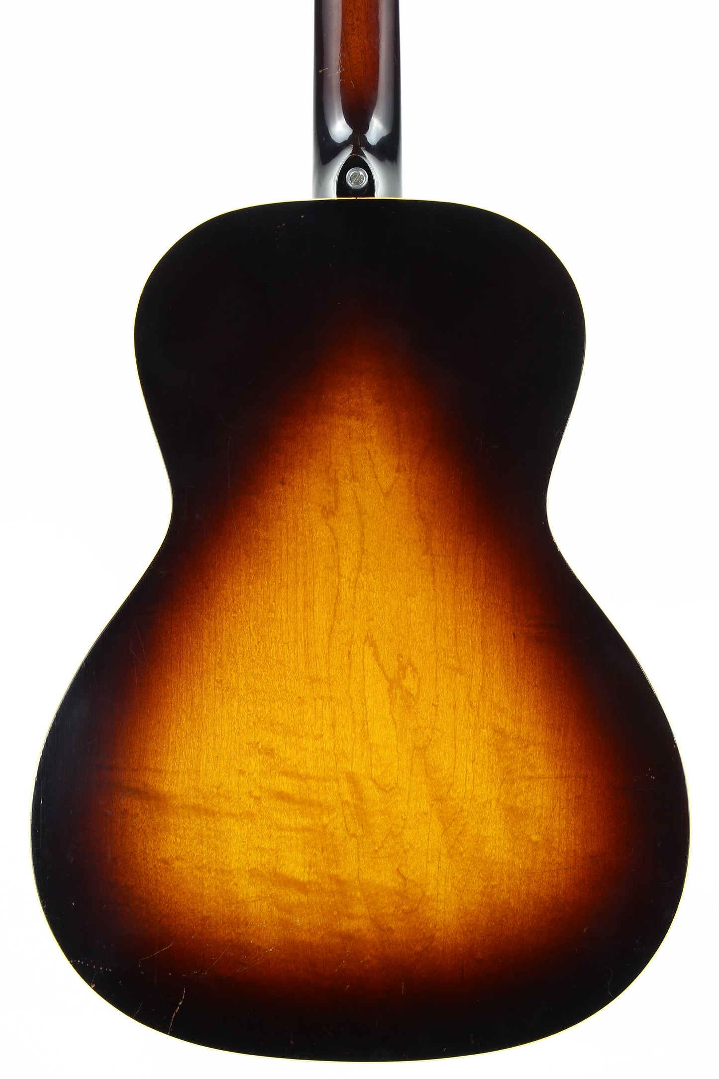 1937 Gibson L-37 Sunburst Maple Flatback - Pearl Logo, Bound Pickguard!