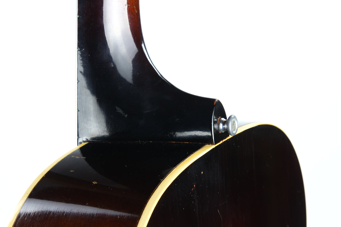 1937 Gibson L-37 Sunburst Maple Flatback - Pearl Logo, Bound Pickguard!