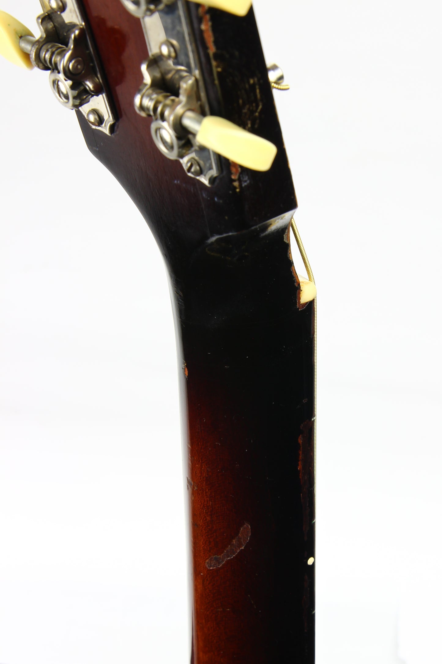 1937 Gibson L-37 Sunburst Maple Flatback - Pearl Logo, Bound Pickguard!