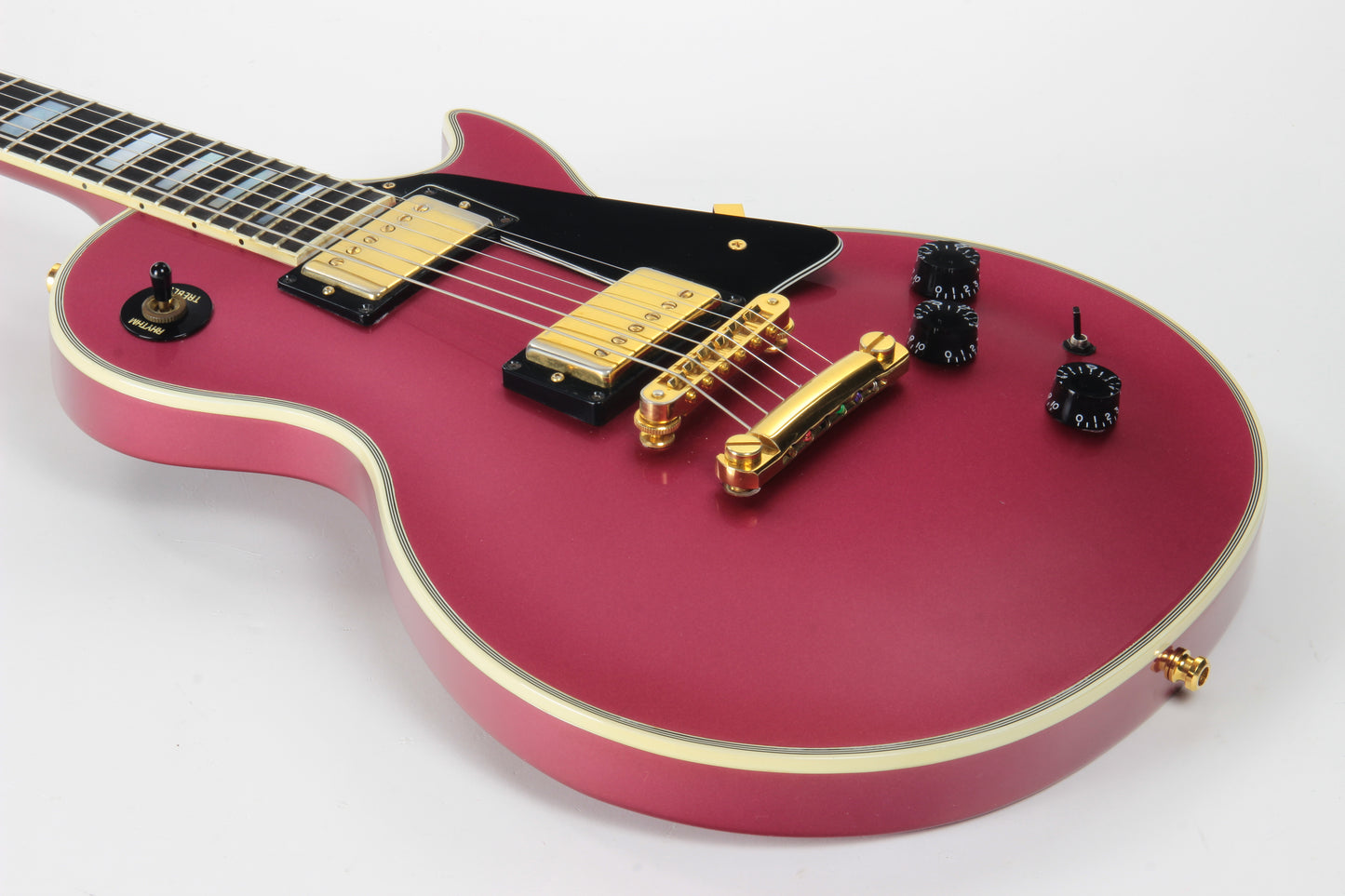 1988 Gibson Les Paul Custom Lite Metallic Sunset - Real Ebony Board, Super Clean!