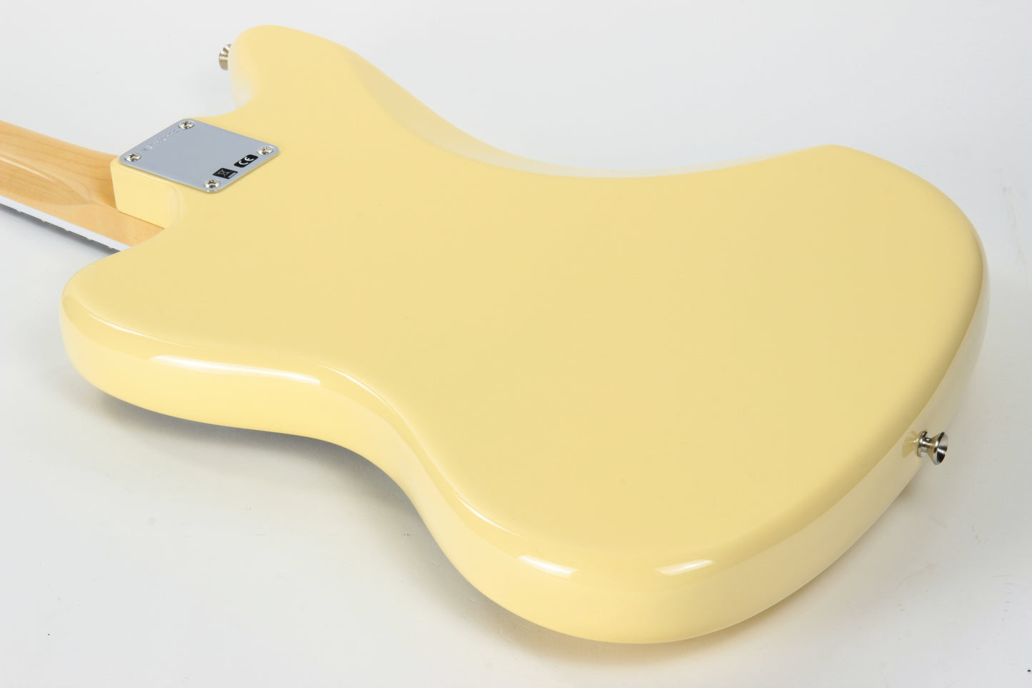Fender 1965 American Vintage Thin Skin Jaguar Reissue - White, Matching Headstock, Bound, Lacquer, AVRI