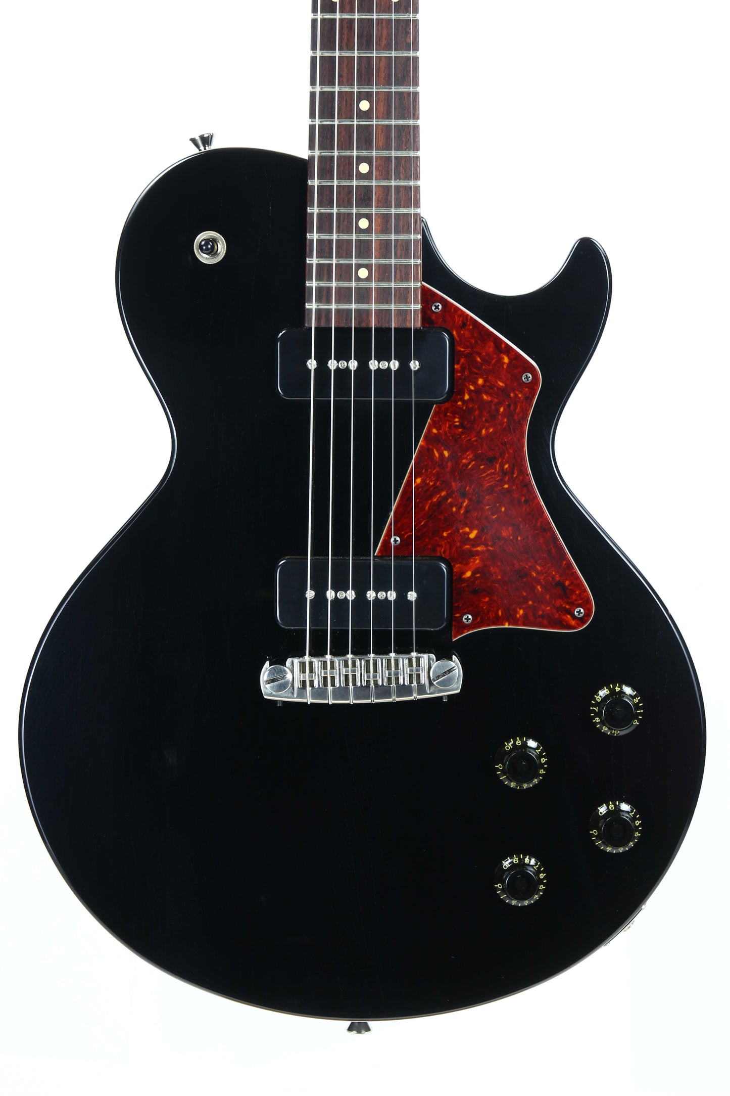 2022 Collings AGED 290 SC Single Cut - Throbak 52/54 P90's, Jet Black, Honduran Mahogany, LP Special
