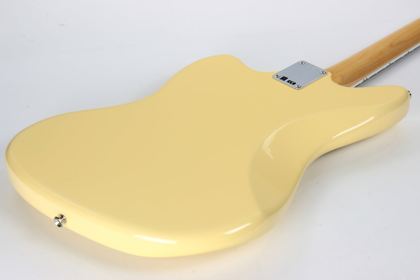 Fender 1965 American Vintage Thin Skin Jaguar Reissue - White, Matching Headstock, Bound, Lacquer, AVRI