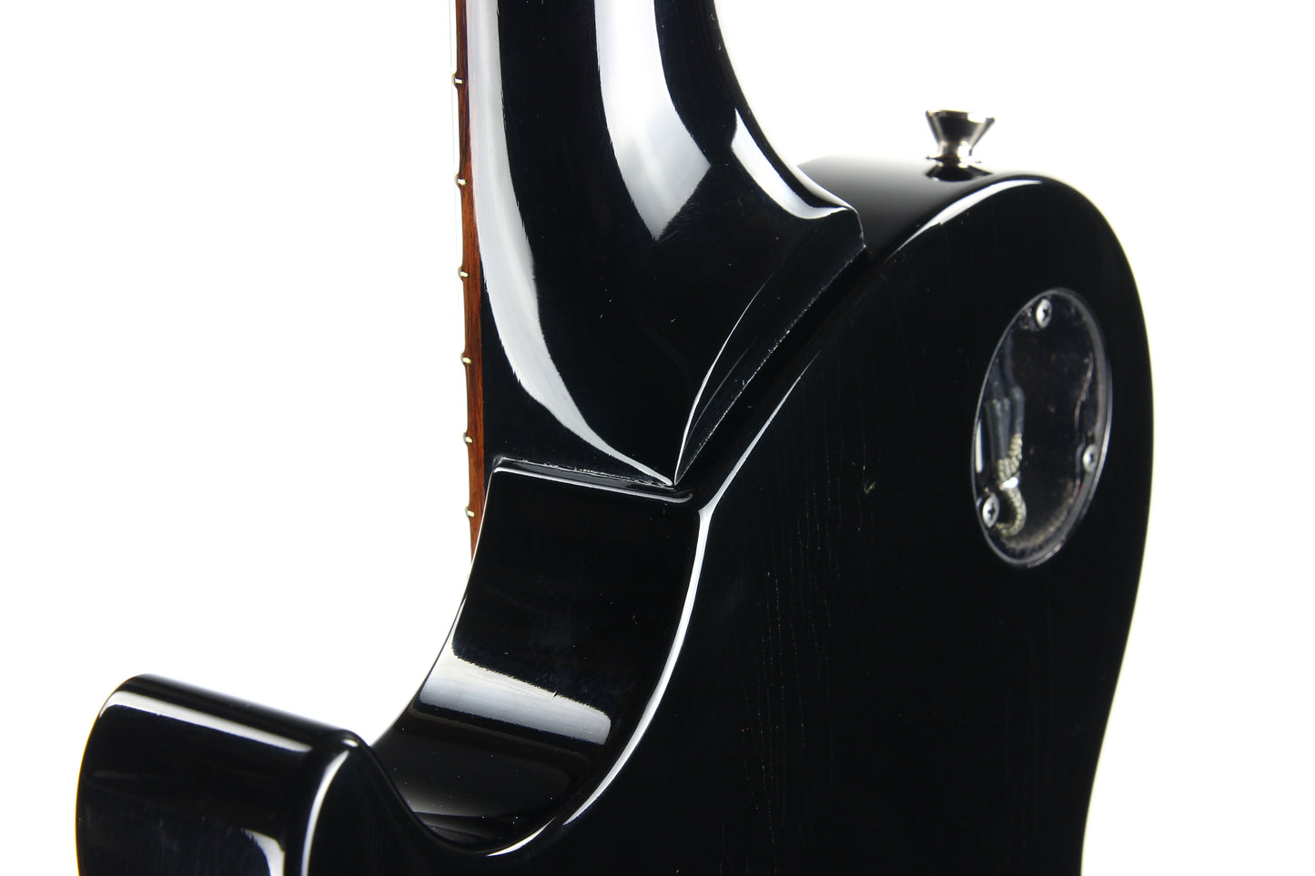 2022 Collings AGED 290 SC Single Cut - Throbak 52/54 P90's, Jet Black, Honduran Mahogany, LP Special