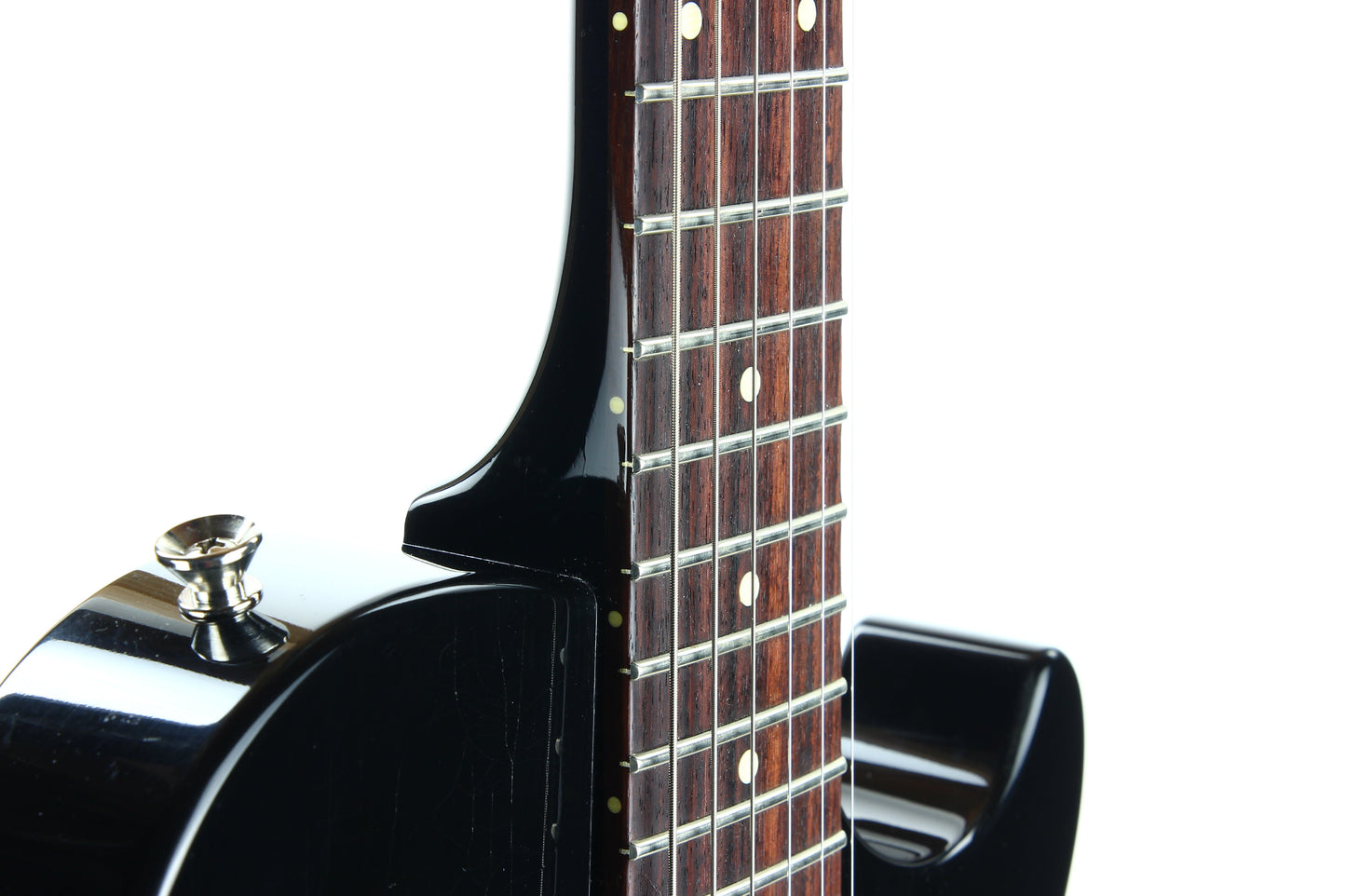 2022 Collings AGED 290 SC Single Cut - Throbak 52/54 P90's, Jet Black, Honduran Mahogany, LP Special