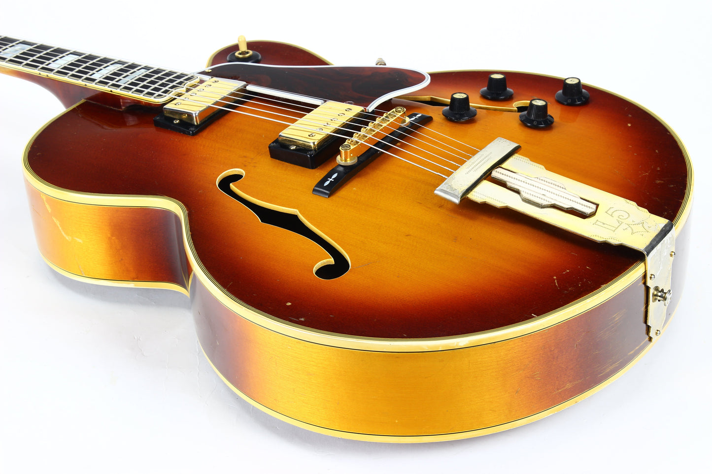 1973 Gibson L-5 CES Archtop Electric Jazz L5 Guitar - Vintage Sunburst, 1-11/16" Nut Width