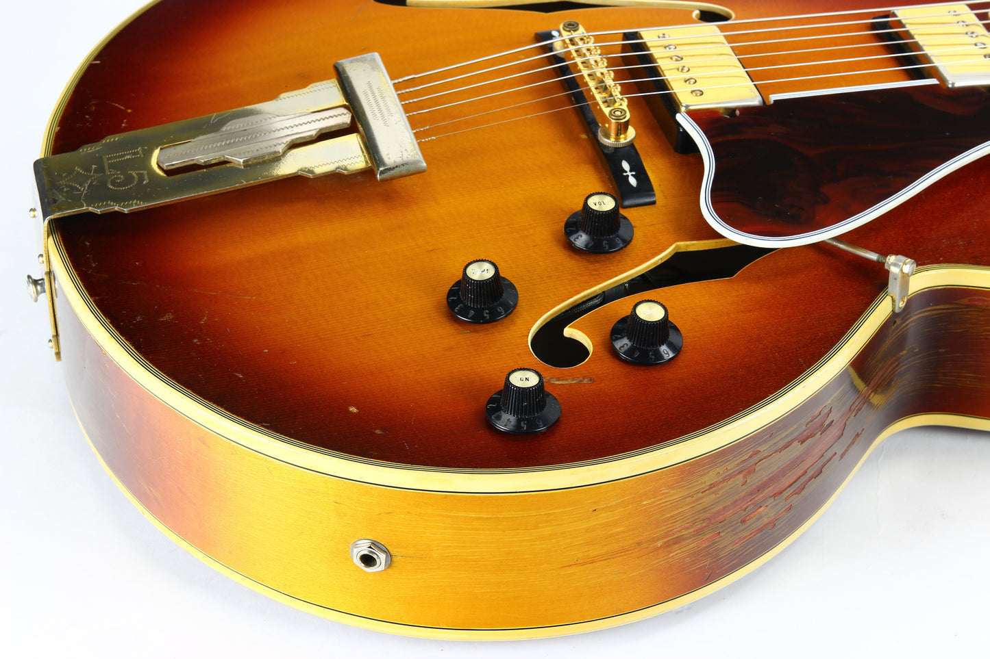 1973 Gibson L-5 CES Archtop Electric Jazz L5 Guitar - Vintage Sunburst, 1-11/16" Nut Width
