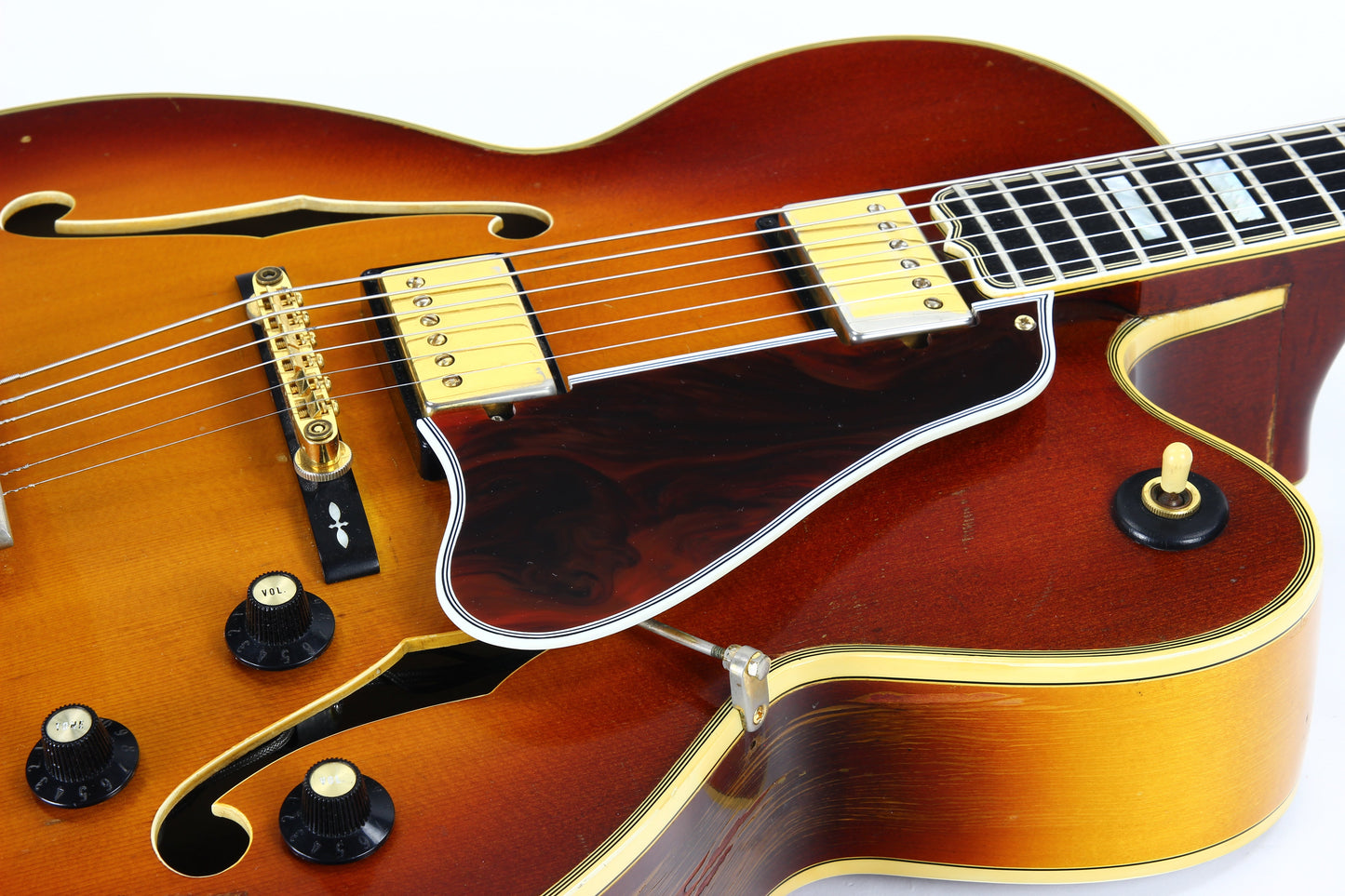 1973 Gibson L-5 CES Archtop Electric Jazz L5 Guitar - Vintage Sunburst, 1-11/16" Nut Width