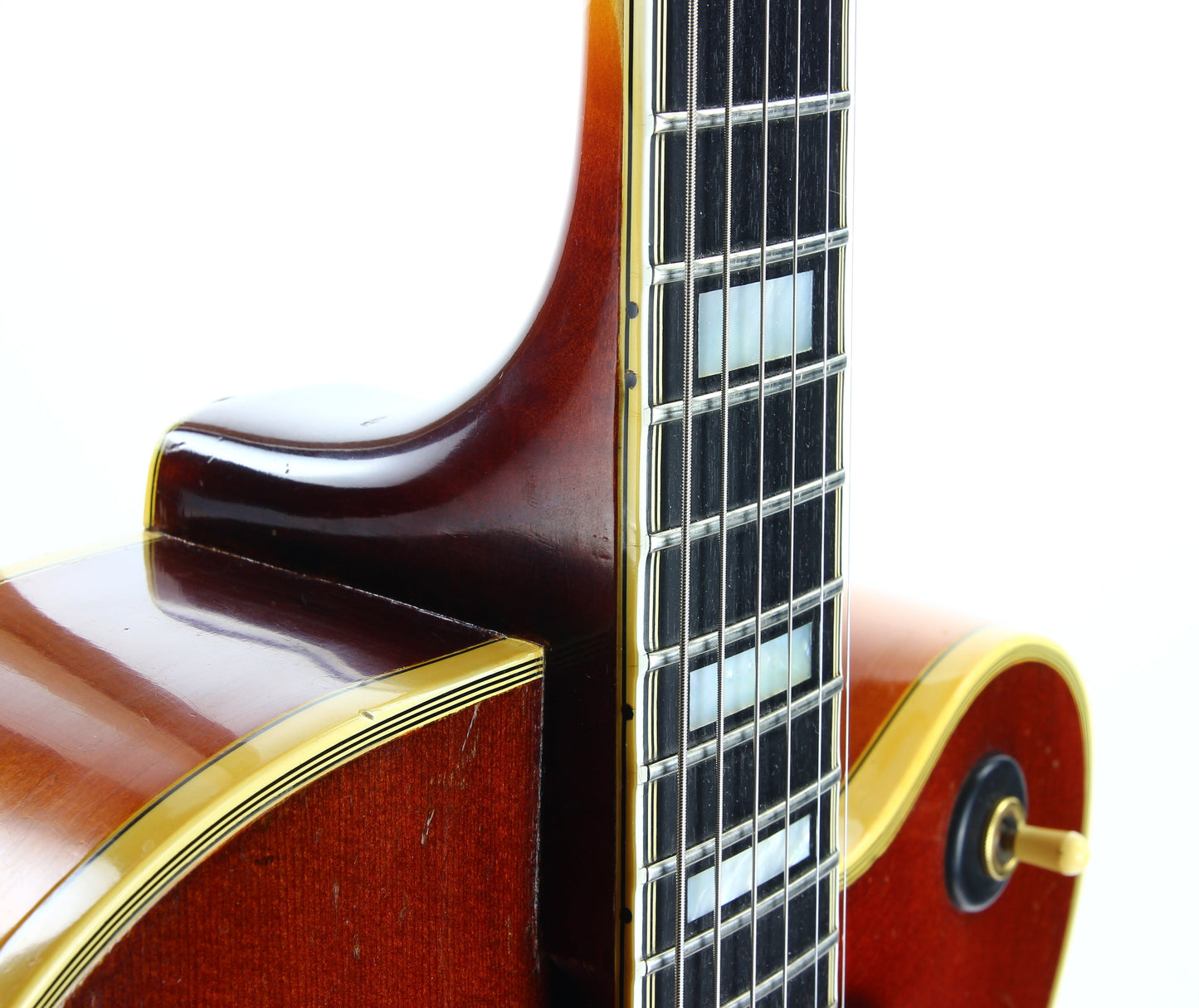1973 Gibson L-5 CES Archtop Electric Jazz L5 Guitar - Vintage Sunburst, 1-11/16" Nut Width