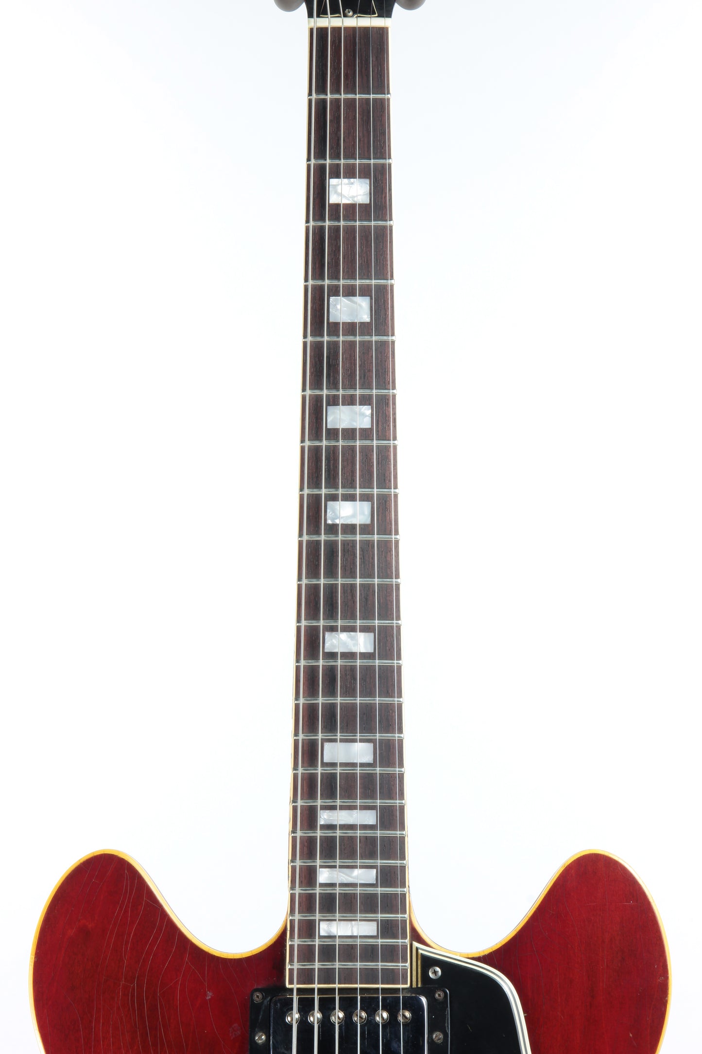1966 Gibson ES-335 TDC Bigsby Cherry Red - Vintage Player-Grade 1960's Semi-Hollow Body