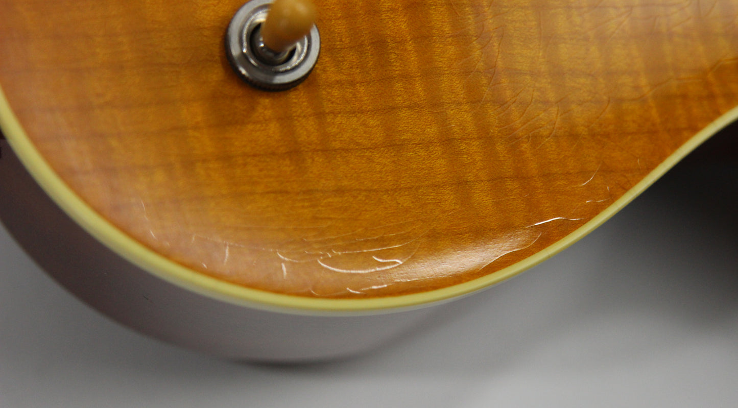 2018 Collings City Limits AGED CL Lemon Burst -- Throbaks ER Custom MXV, Sunburst, Ameritage Case