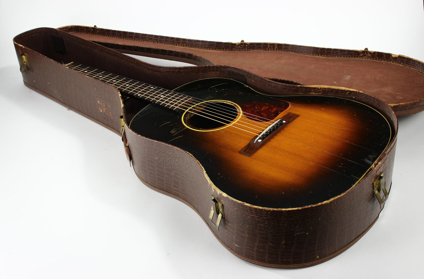1951 Gibson LG-1 Sunburst Vintage Small Body Acoustic -- Plays Great and Ready to Go!