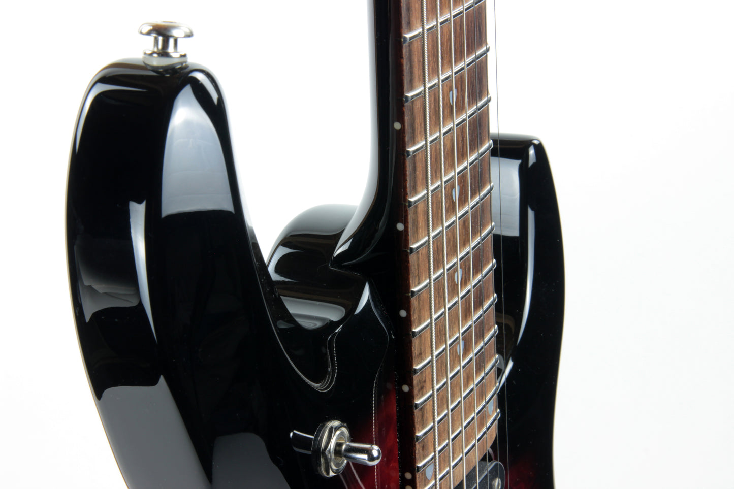 2012 Music Man BFR 7-String John Petrucci JP7 Ernie Ball Family Reserve QUILT RUBY RED Piezo