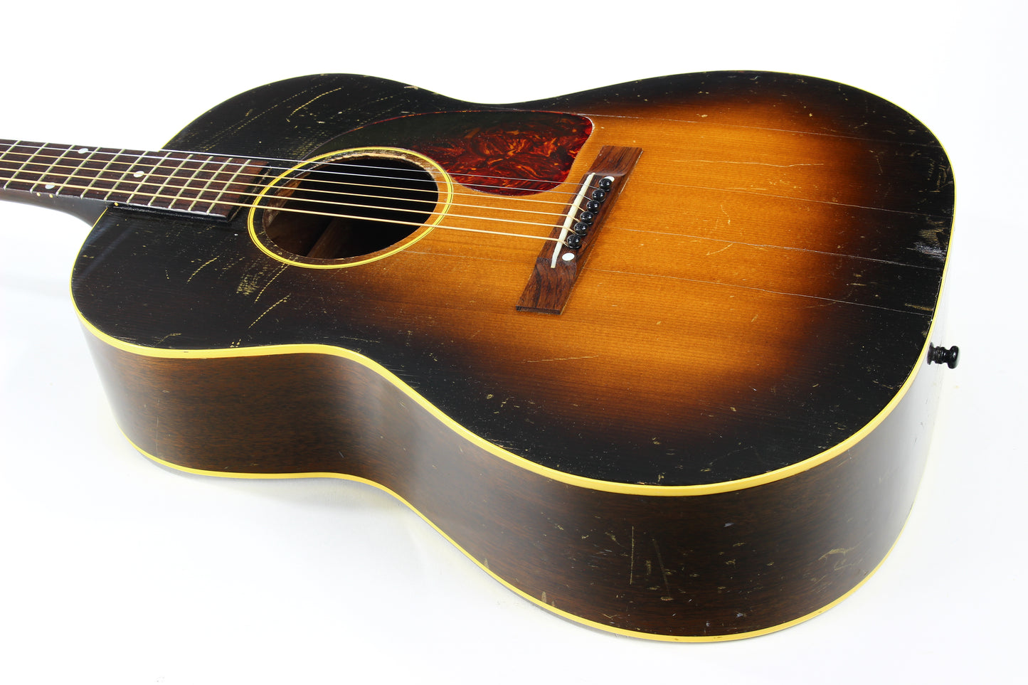 1951 Gibson LG-1 Sunburst Vintage Small Body Acoustic -- Plays Great and Ready to Go!