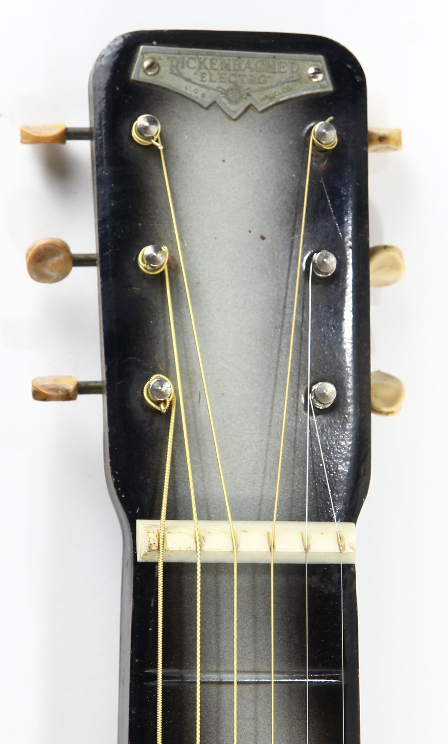 c. 1939 Rickenbacker Model 59 Lap Steel Vintage Guitar - Rickenbacher, Silverburst, Original Case!