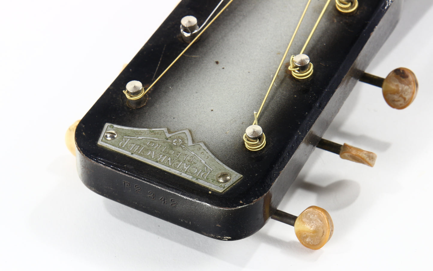 c. 1939 Rickenbacker Model 59 Lap Steel Vintage Guitar - Rickenbacher, Silverburst, Original Case!