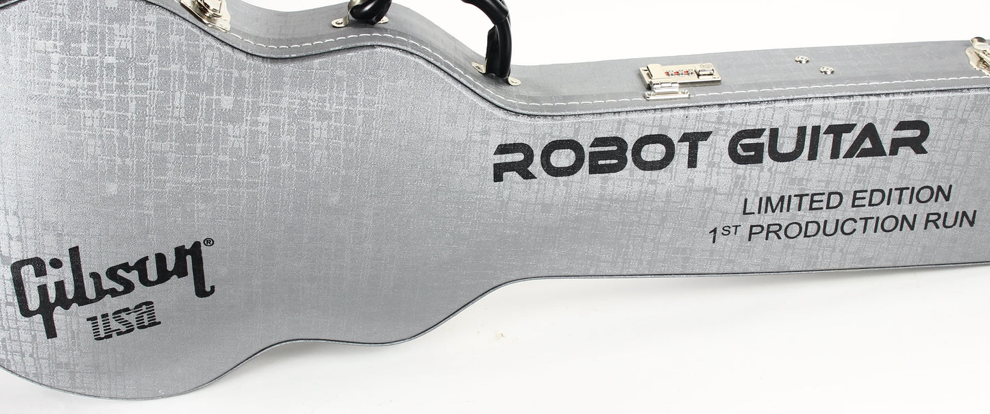 2007 Gibson Les Paul Robot First Run 1st Edition Generation One - Blue Silverburst - No Charger