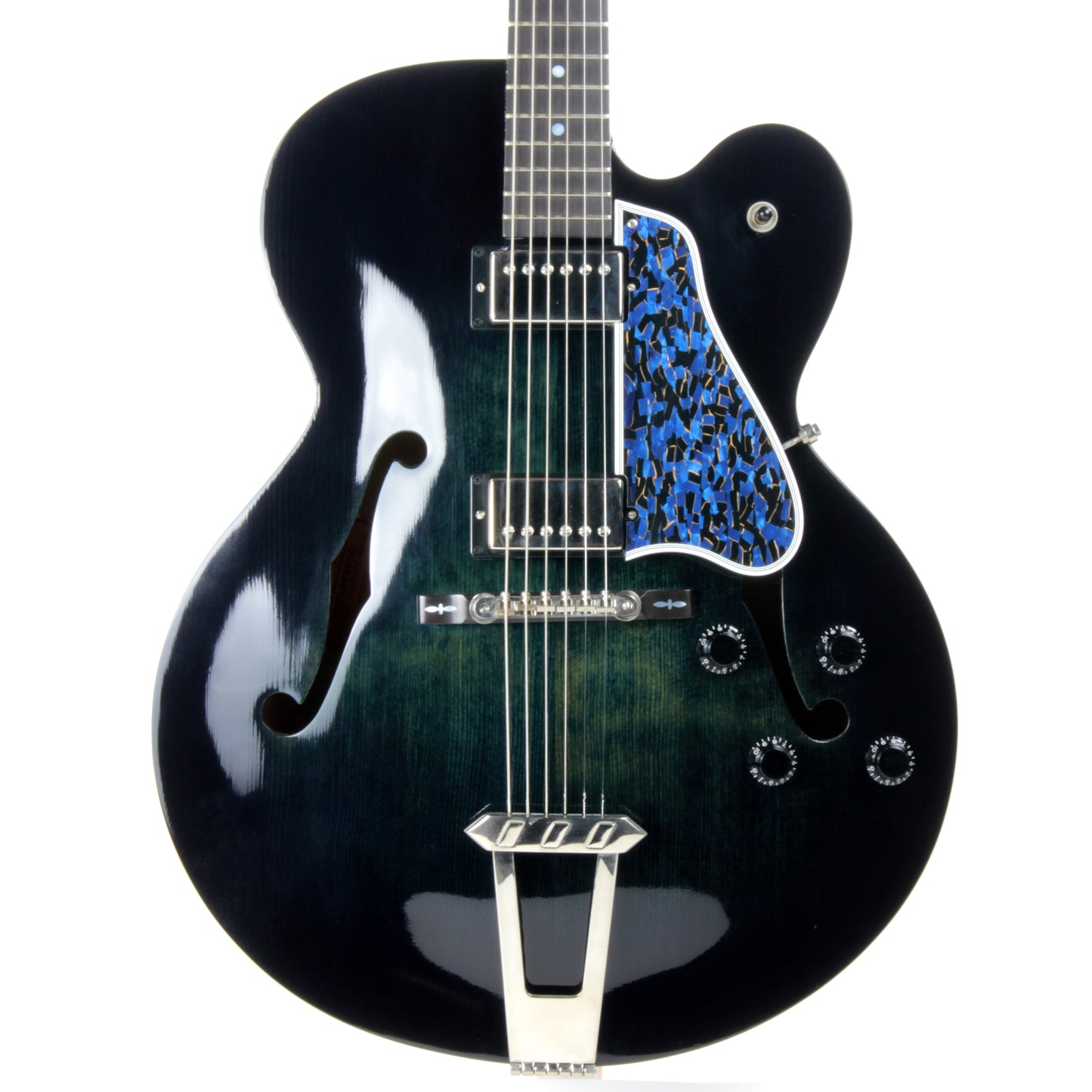 1998 Gibson Custom Shop L-5 Studio in Translucent Blue Burst! Ebony Board! w/ OHSC! ces