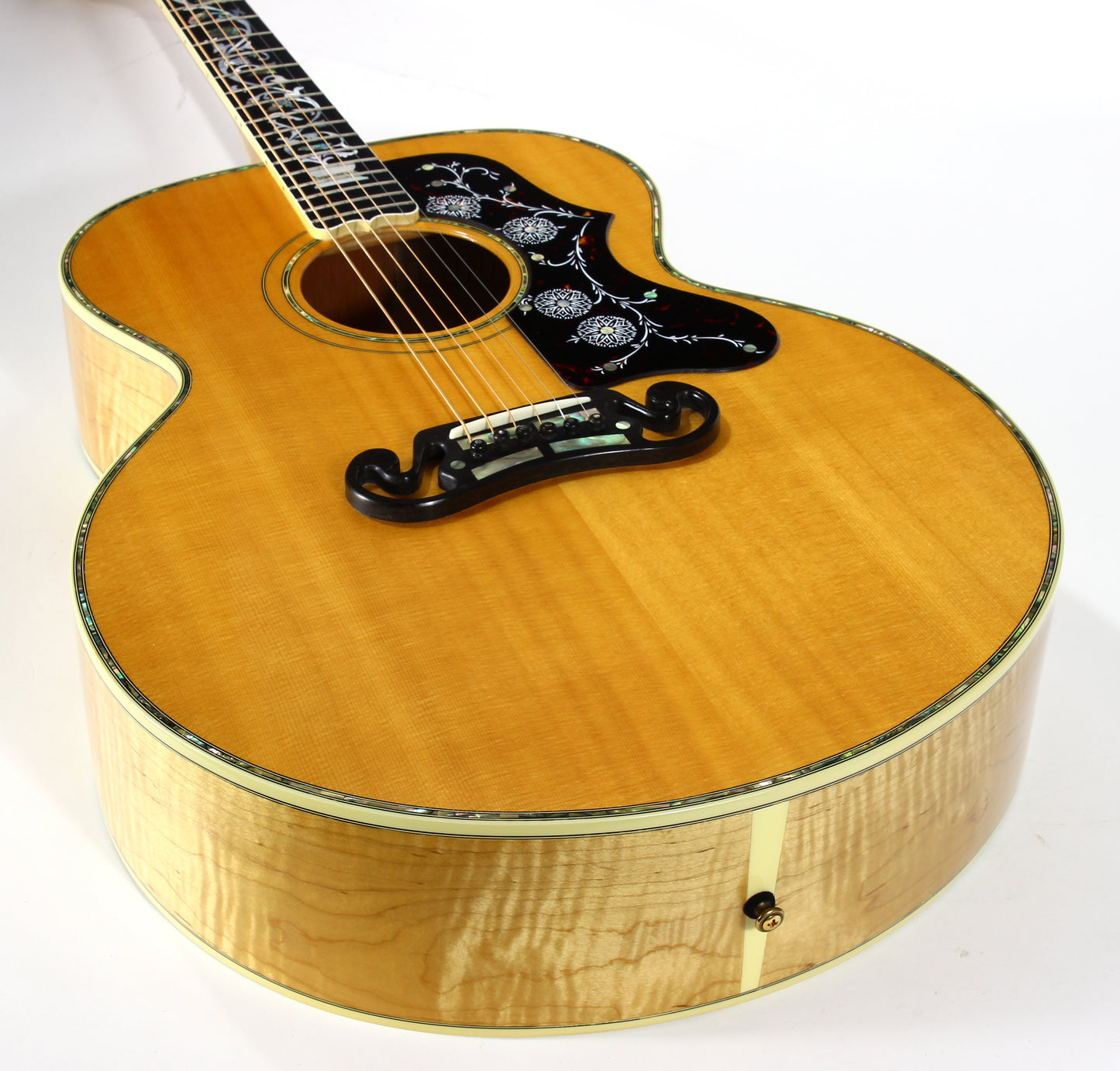 RARE 1995 Gibson Montana J-200 DELUXE VINE INLAY One-Off -- 3-Piece Back, Abalone/MOP Inlays, SJ-200 j200 sj200