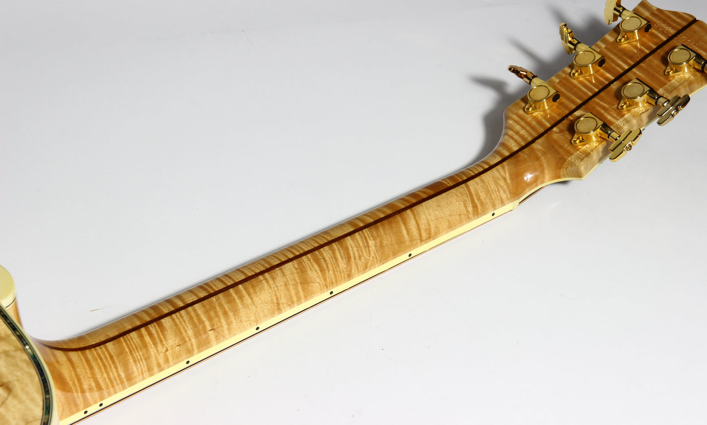 RARE 1995 Gibson Montana J-200 DELUXE VINE INLAY One-Off -- 3-Piece Back, Abalone/MOP Inlays, SJ-200 j200 sj200