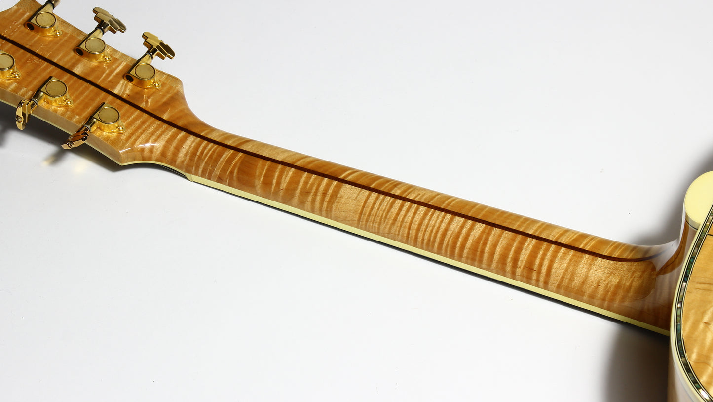 RARE 1995 Gibson Montana J-200 DELUXE VINE INLAY One-Off -- 3-Piece Back, Abalone/MOP Inlays, SJ-200 j200 sj200