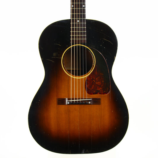 1951 Gibson LG-1 Sunburst Vintage Small Body Acoustic -- Plays Great and Ready to Go!