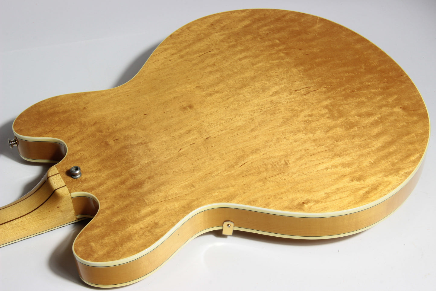 1985 Epiphone Japan Sheraton Matsumoku MIJ - Factory Gibson Case, Birdseye Maple, Natural Finish, Stop Tail, pre-elitist