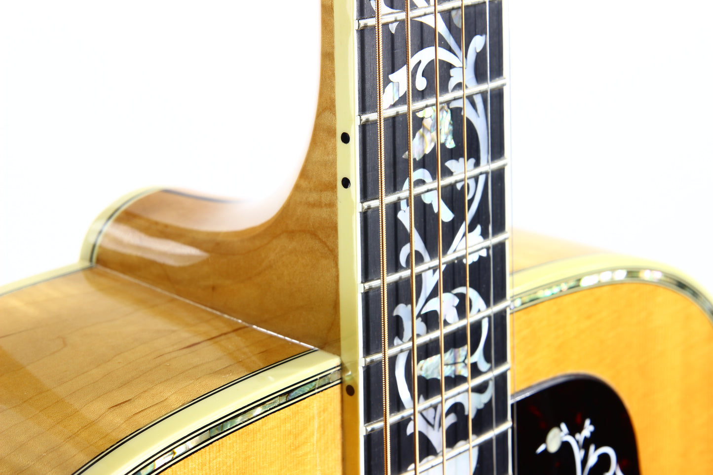 RARE 1995 Gibson Montana J-200 DELUXE VINE INLAY One-Off -- 3-Piece Back, Abalone/MOP Inlays, SJ-200 j200 sj200