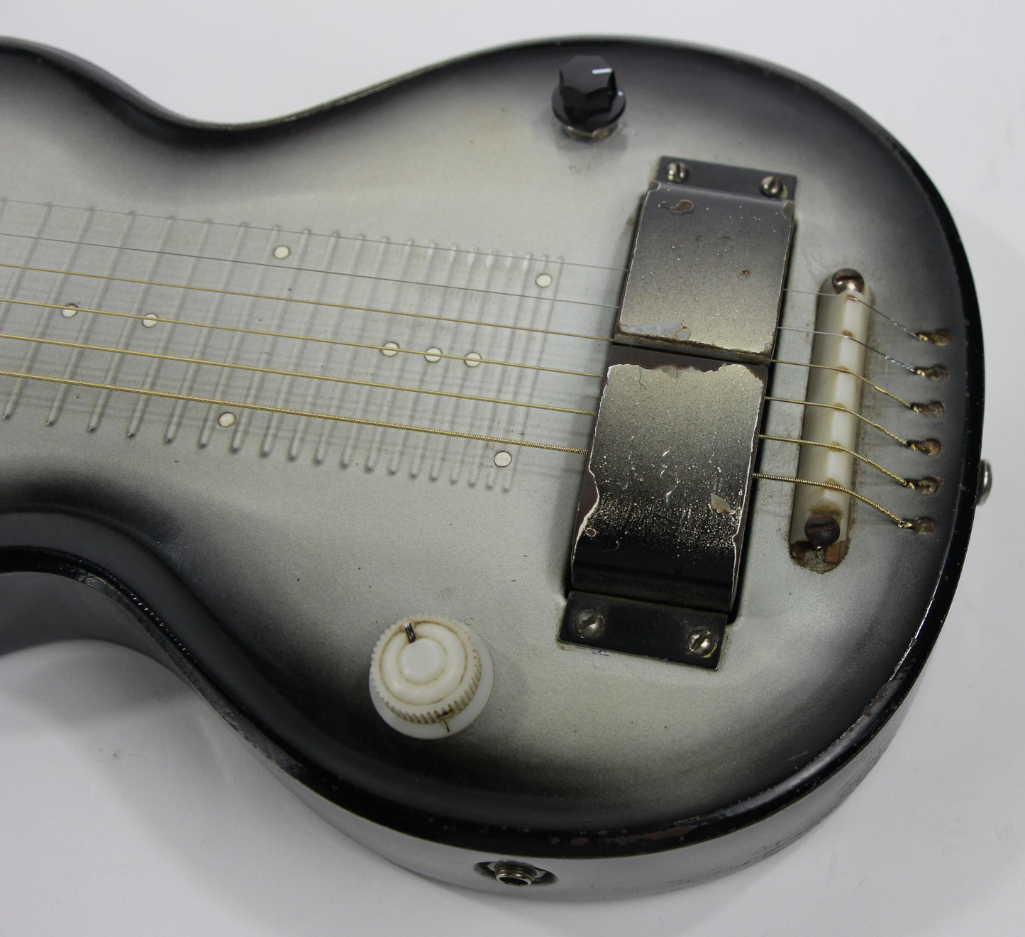 c. 1939 Rickenbacker Model 59 Lap Steel Vintage Guitar - Rickenbacher, Silverburst, Original Case!