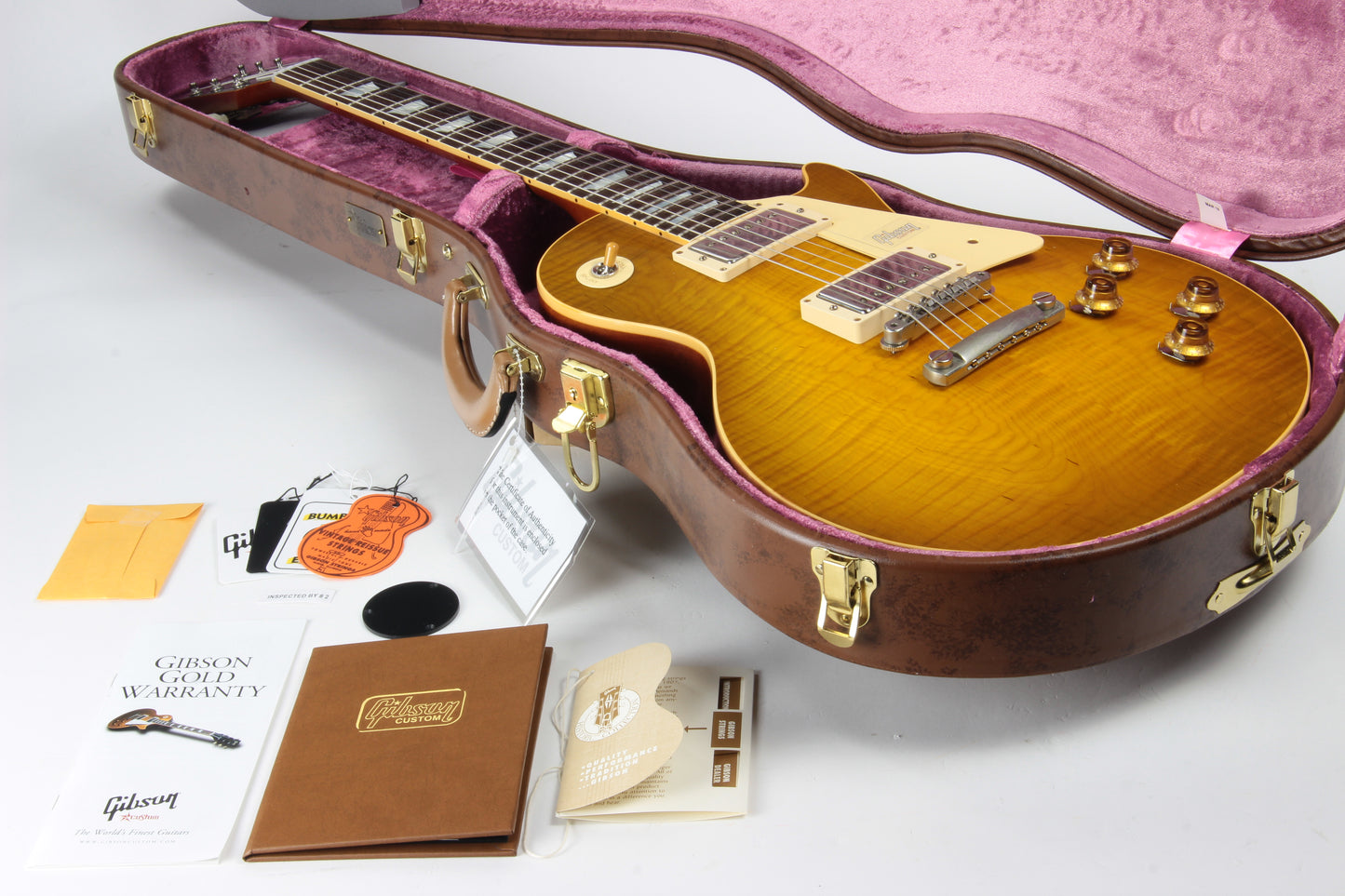 2018 Gibson 1959 Les Paul Standard Brazilian Rosewood - '59 Reissue, LP R9, Dirty Lemon Burst, Custom Shop