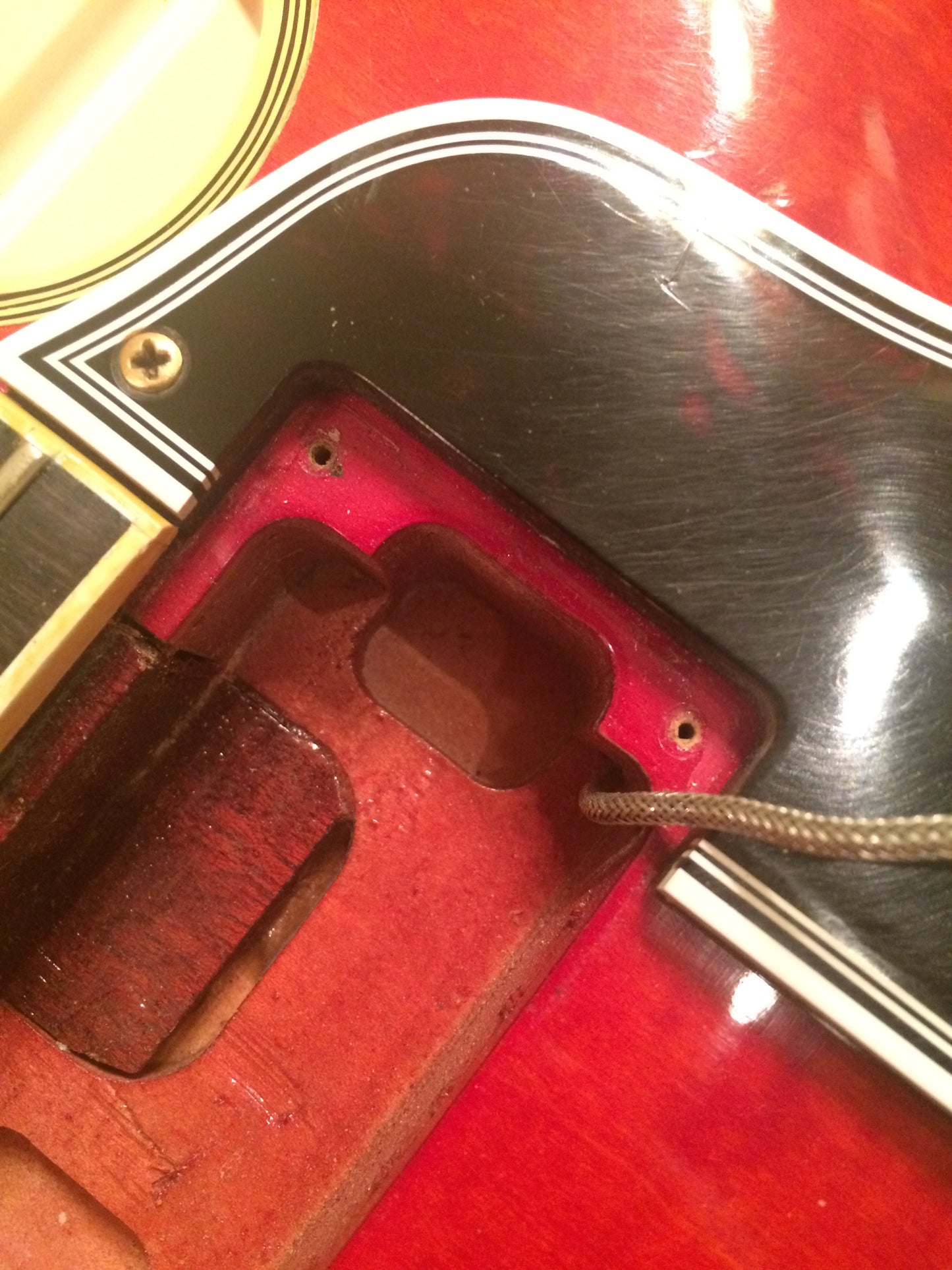 1960 Gibson ES-355 TDSV! CLEAN, PAF's, Watermelon Cherry w/ FLAME! Bigsby