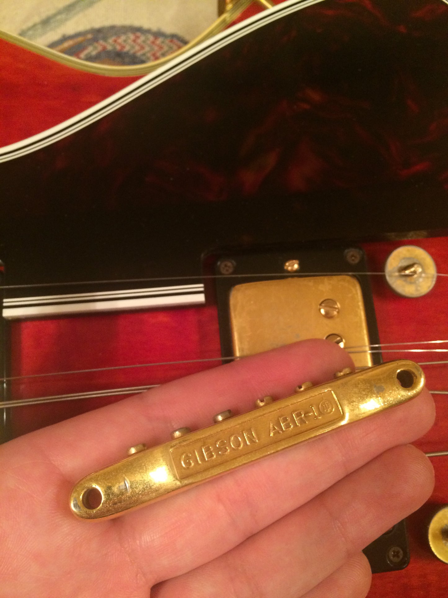 1960 Gibson ES-355 TDSV! CLEAN, PAF's, Watermelon Cherry w/ FLAME! Bigsby