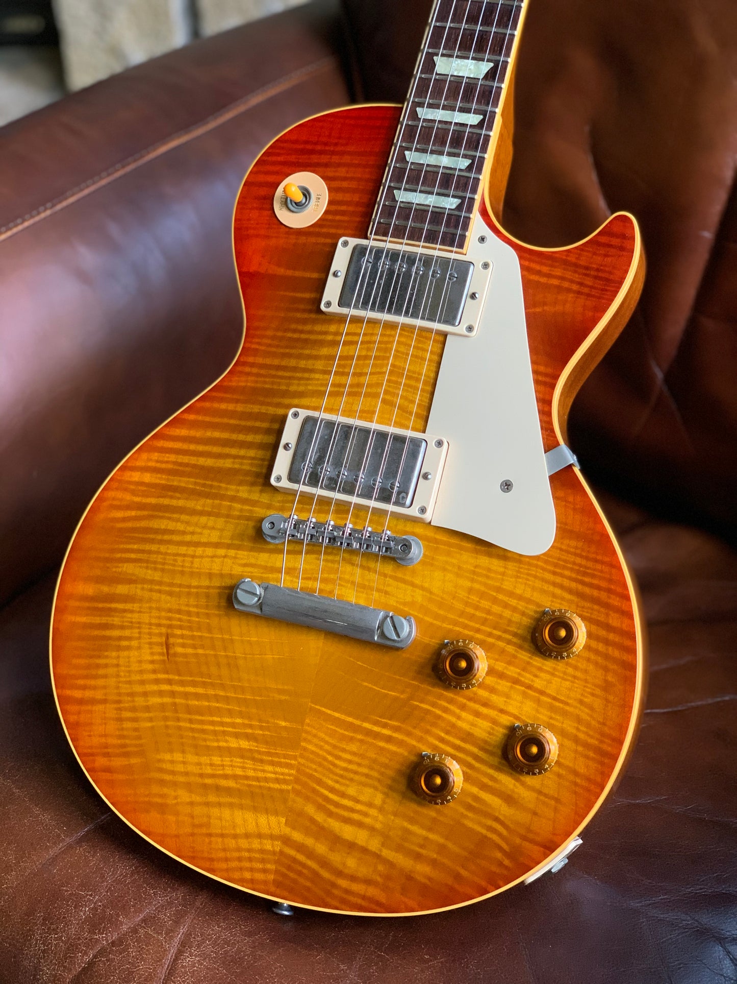 2000 Gibson '59 Les Paul Custom Shop 1959 Historic Reissue Standard Burst R9 - Good-Wood Era!