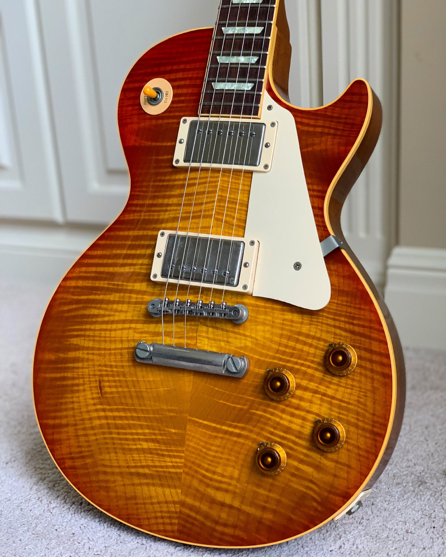 2000 Gibson '59 Les Paul Custom Shop 1959 Historic Reissue Standard Burst R9 - Good-Wood Era!