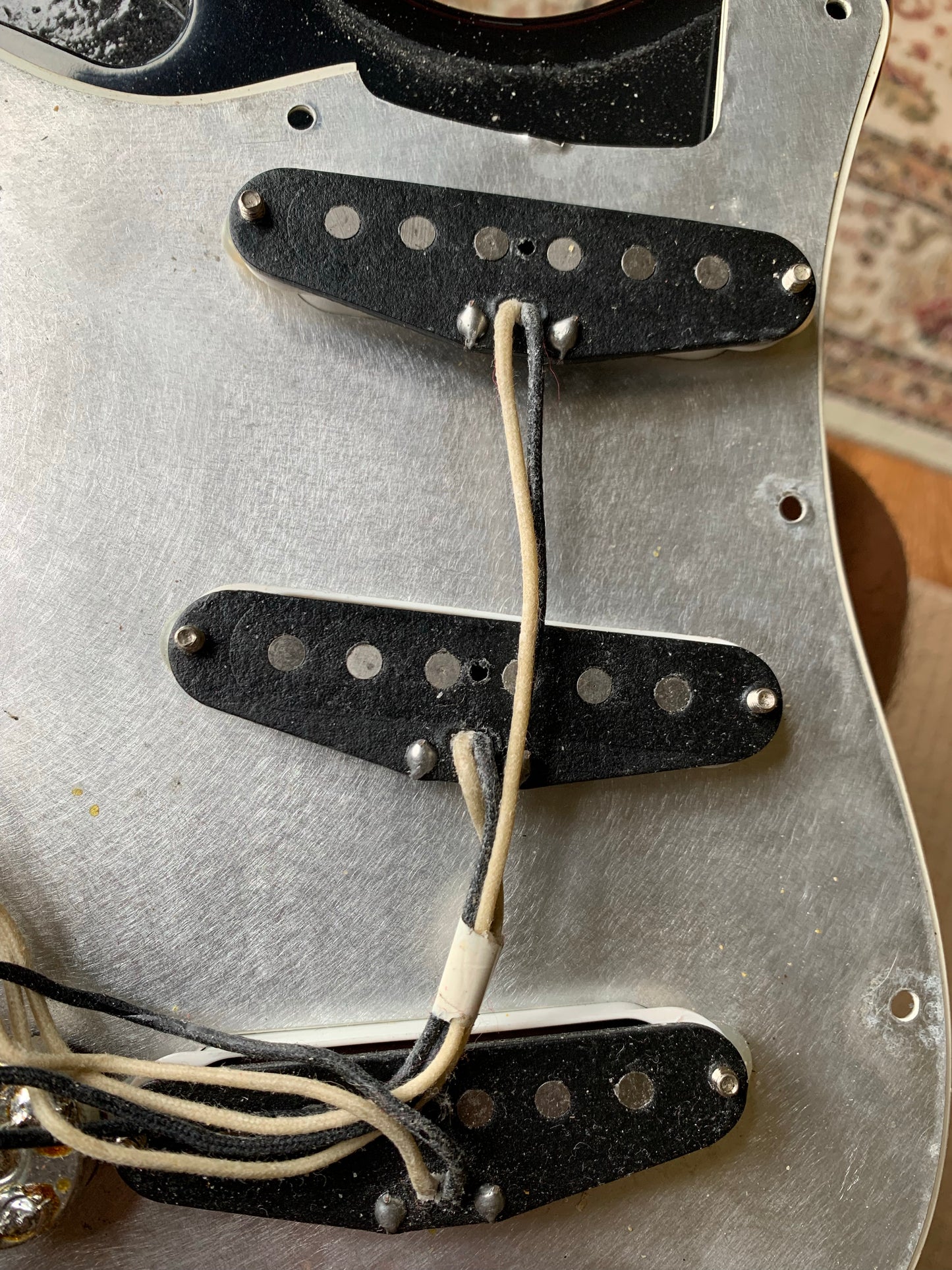 1996 Fender American Vintage '62 Reissue Stratocaster AVRI Black Strat 1962 USA Made
