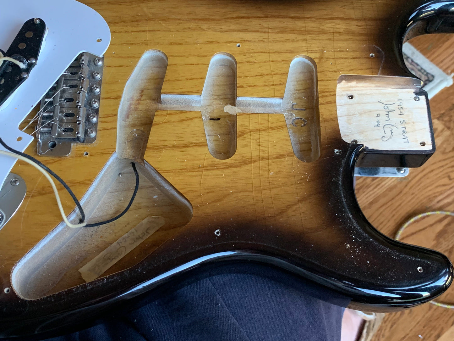 2004 Fender Custom Shop Masterbuilt JOHN CRUZ 1954 Stratocaster '54 50th Anniversary 2-Tone Sunburst
