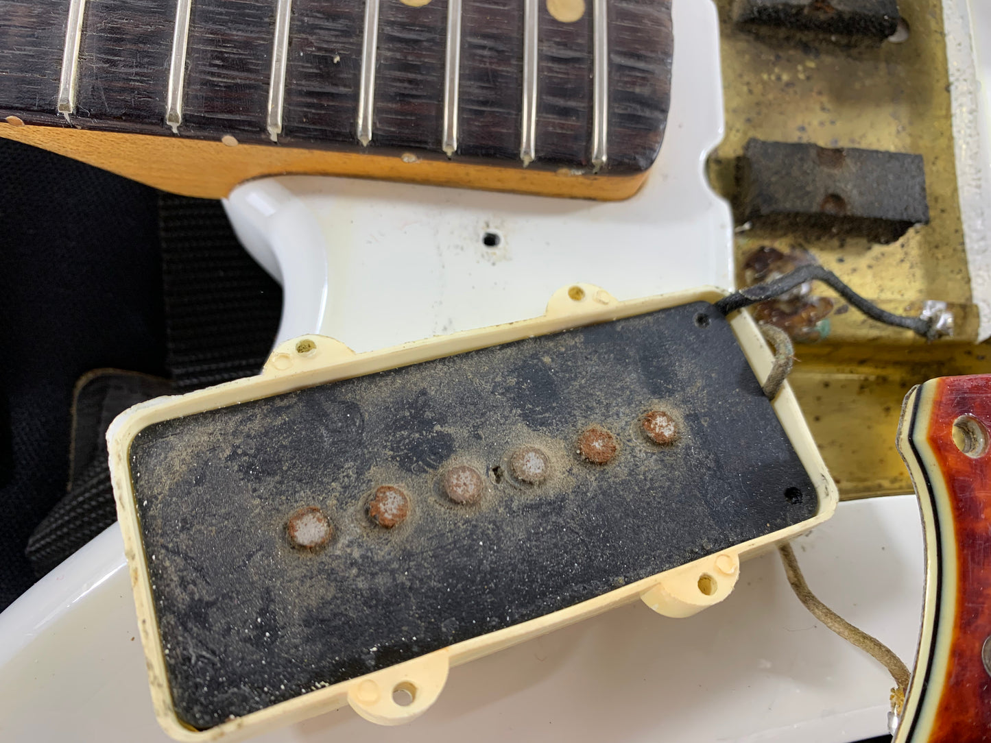 1960 Fender Jazzmaster Pre-CBS Slab-Board Vintage Offset Guitar -- Pic of Original Owner! jaguar stratocaster
