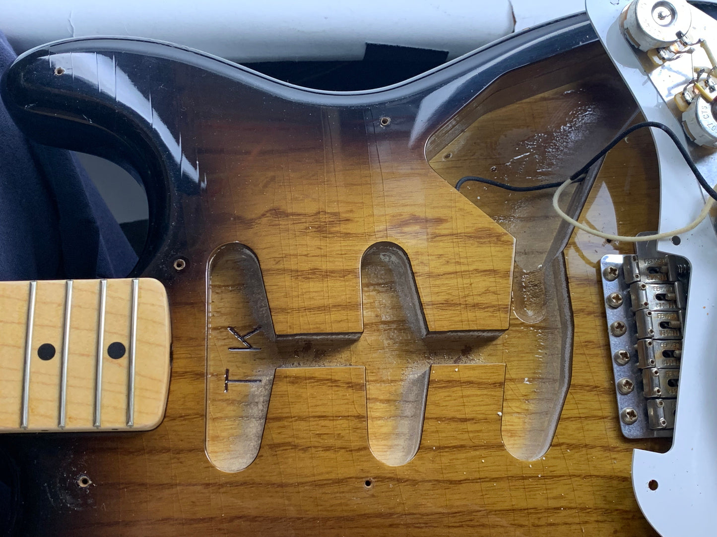 1955 Fender Custom Shop MASTERBUILT '55 Stratocaster Todd Krause - Sunburst, Maple Neck Strat!