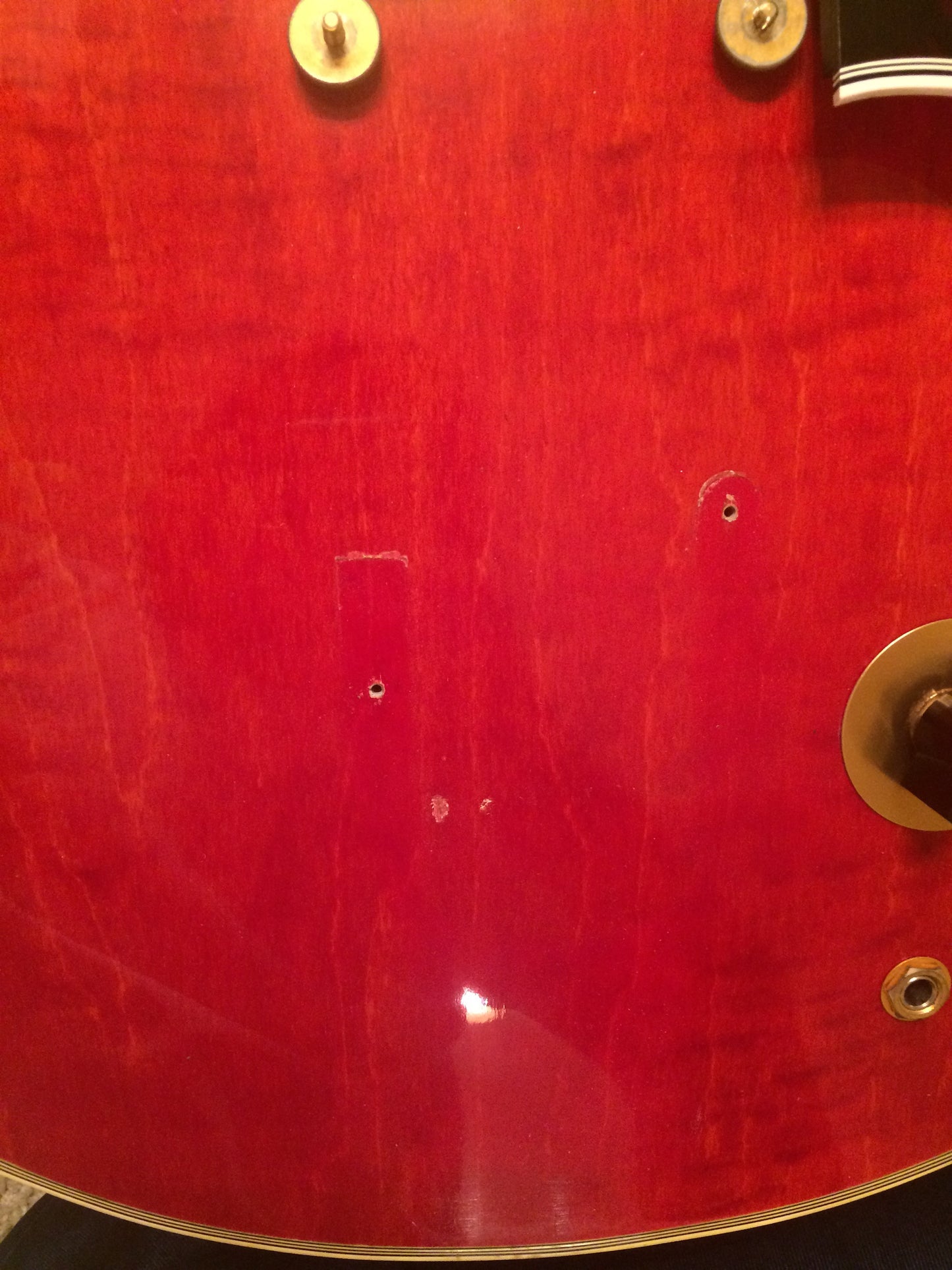 1960 Gibson ES-355 TDSV! CLEAN, PAF's, Watermelon Cherry w/ FLAME! Bigsby