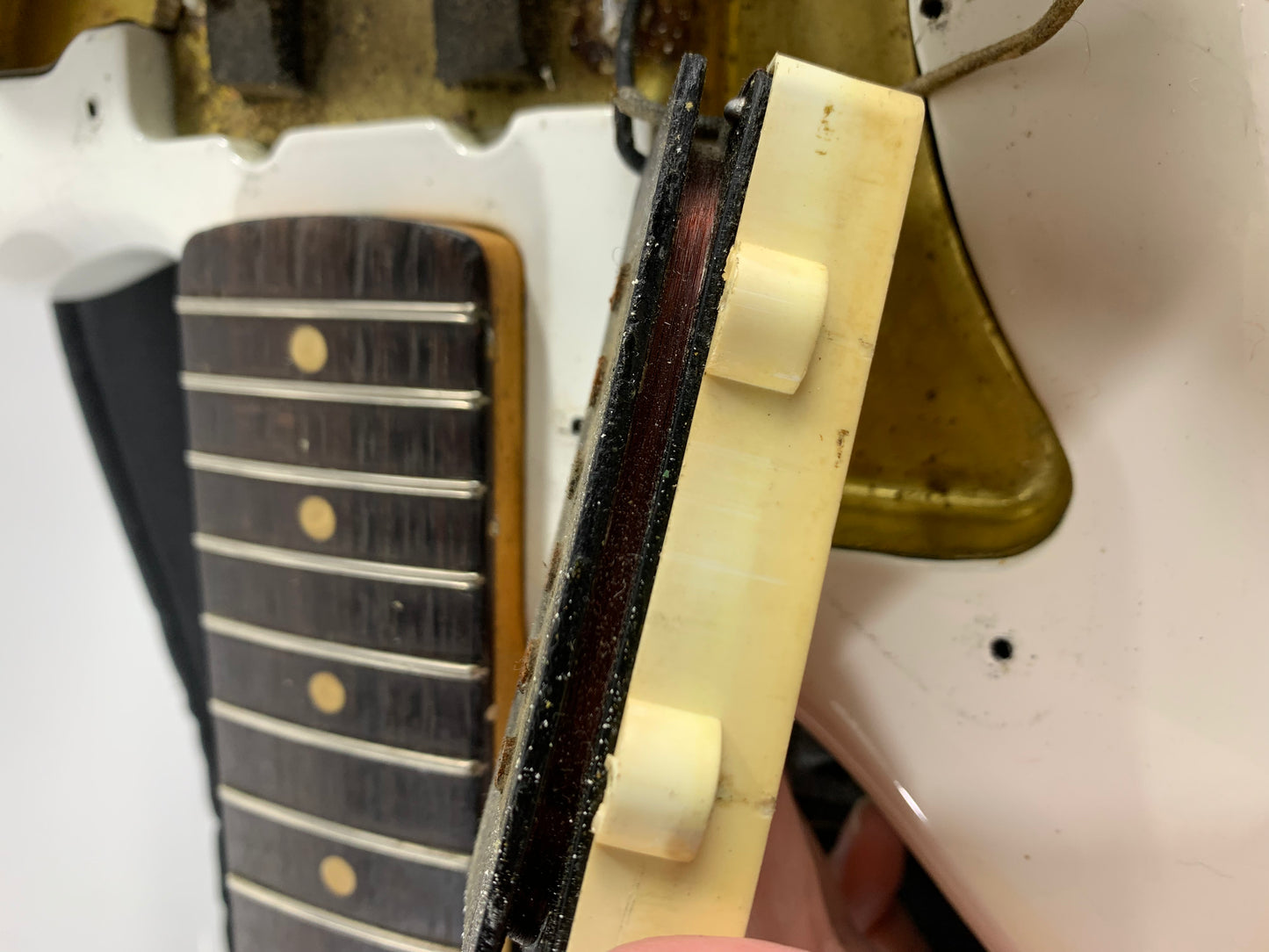 1960 Fender Jazzmaster Pre-CBS Slab-Board Vintage Offset Guitar -- Pic of Original Owner! jaguar stratocaster