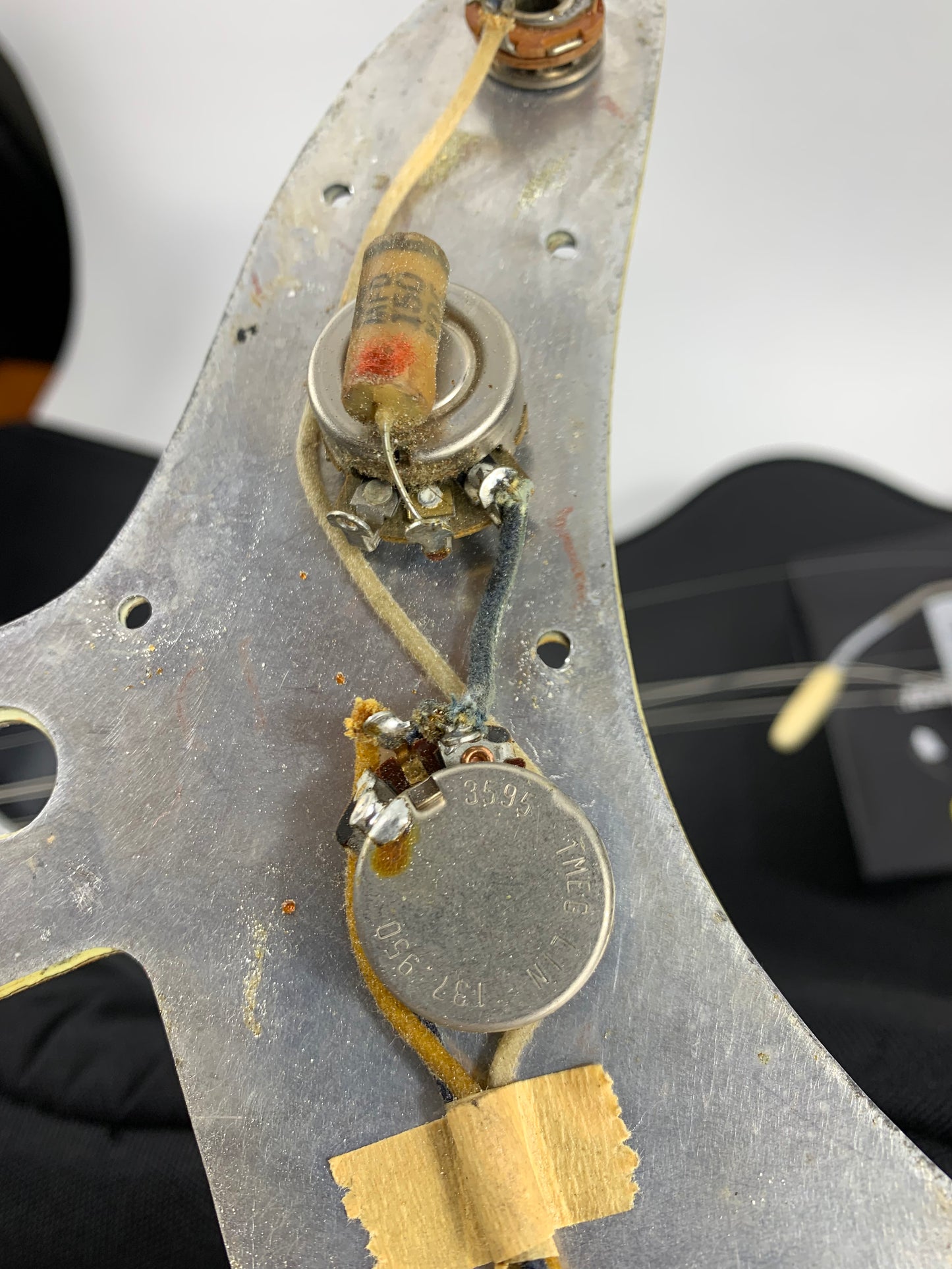 1960 Fender Jazzmaster Pre-CBS Slab-Board Vintage Offset Guitar -- Pic of Original Owner! jaguar stratocaster
