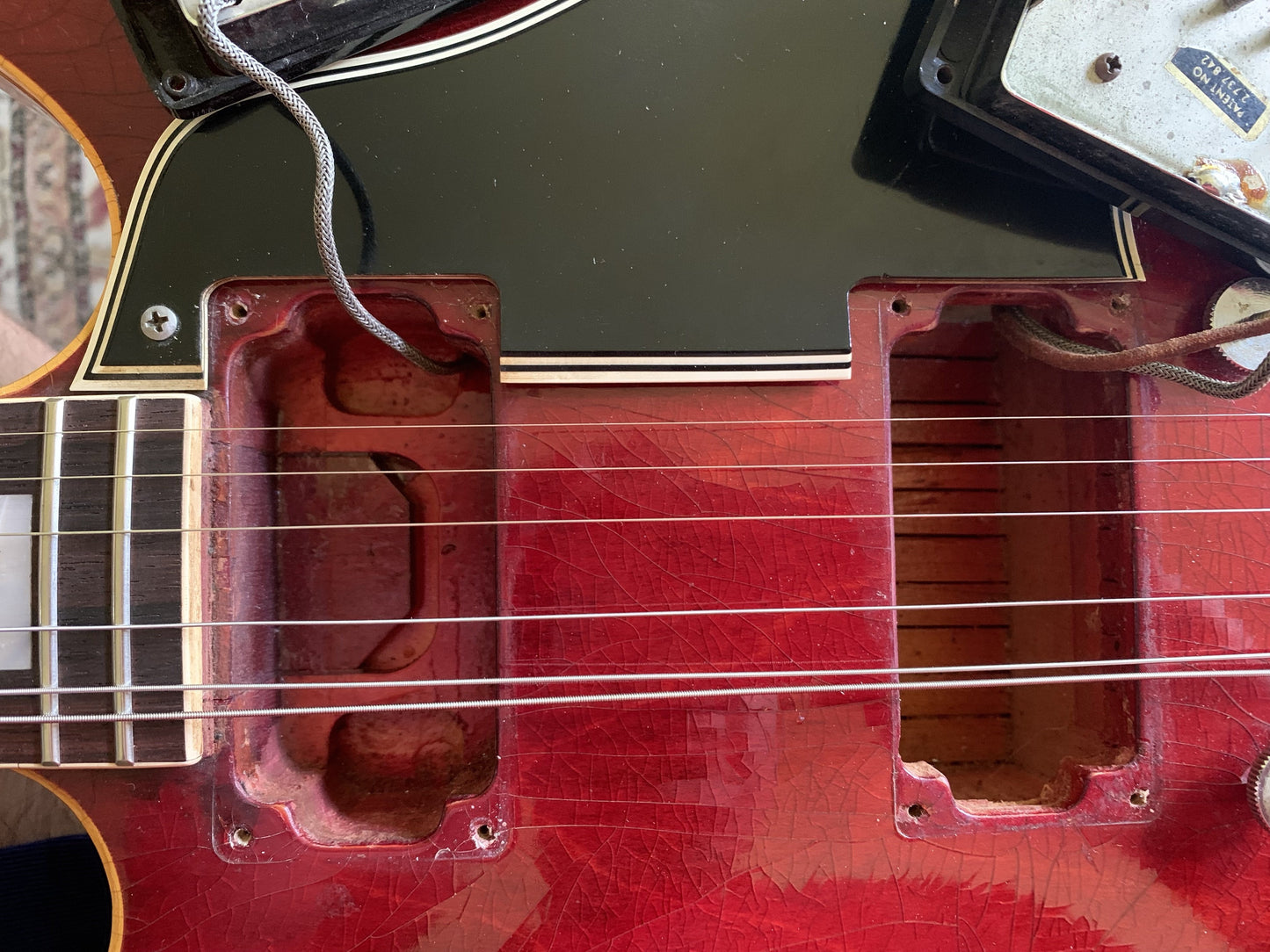 1966 Gibson ES-335 TDC Bigsby Cherry Red - Vintage Player-Grade 1960's Semi-Hollow Body